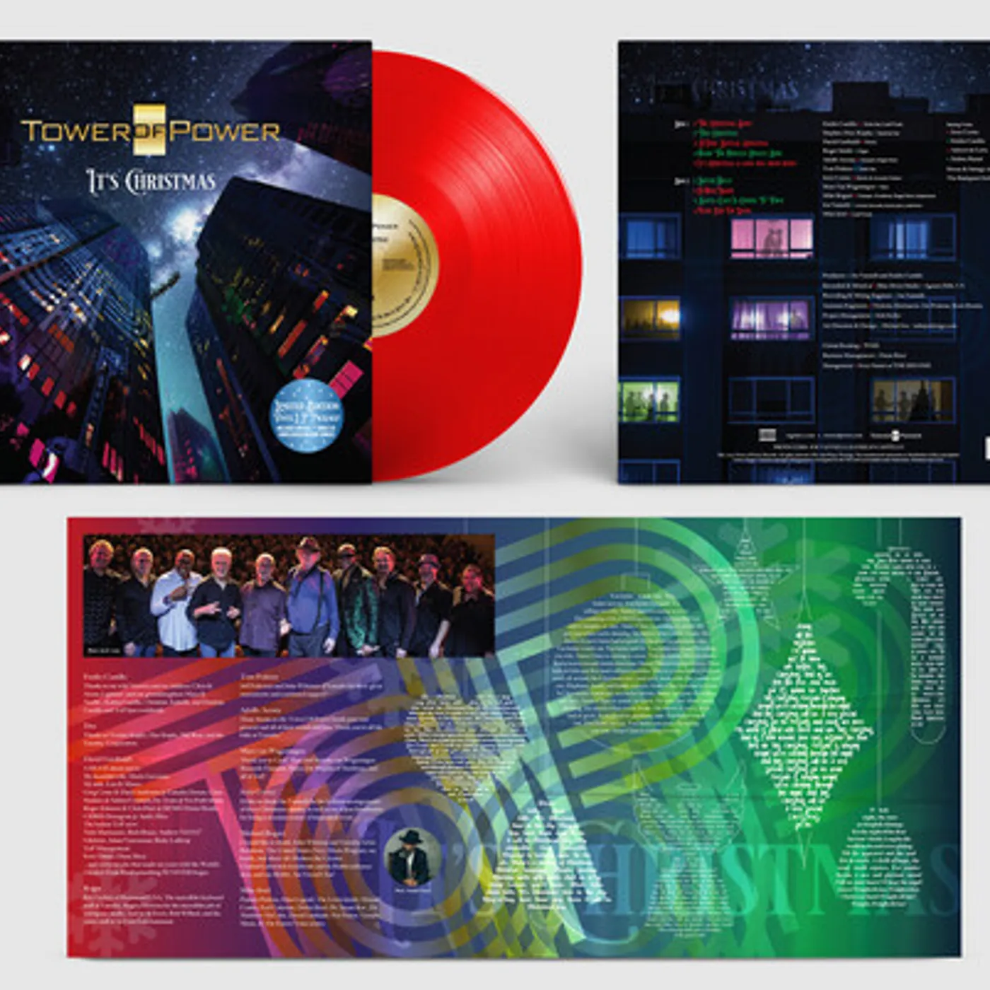 Tower Of Power IT'S CHRISTMAS Vinyl Record