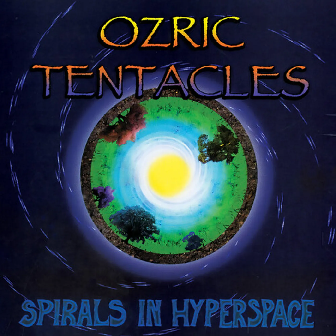Ozric Tentacles SPIRALS IN HYPERSPACE - PURPLE MARBLE Vinyl Record