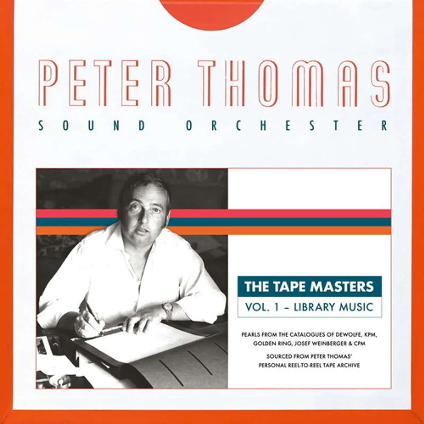 Peter Thomas Sound Orchester Tape Masters Vol. 1: Library Music (10 Inch Single) Vinyl Record