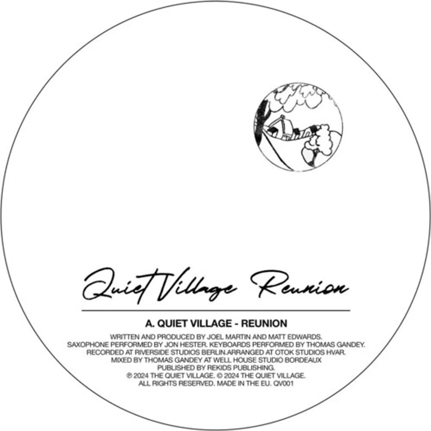 Quiet Village REUNION Vinyl Record