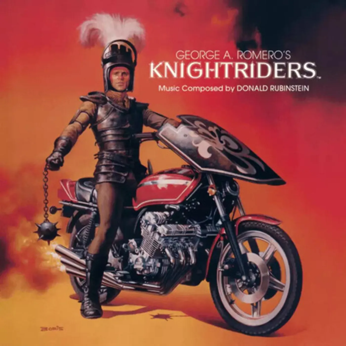 Donala Rubinstein George A. Romero's Knightriders - Original Soundtrack (Black) Vinyl Record