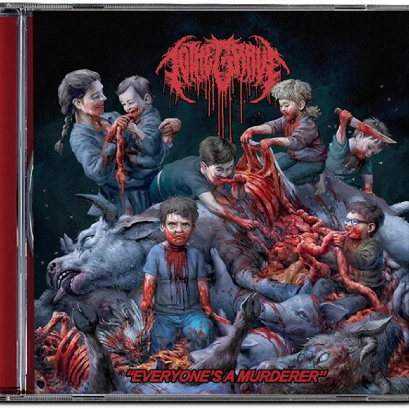 To The Grave EVERYONE'S A MURDERER CD
