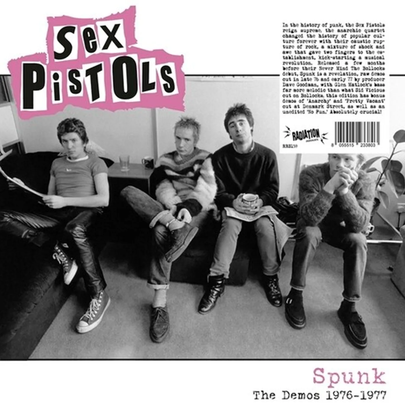 Sex Pistols Spunk: The Demos 1976-1977 Vinyl Record