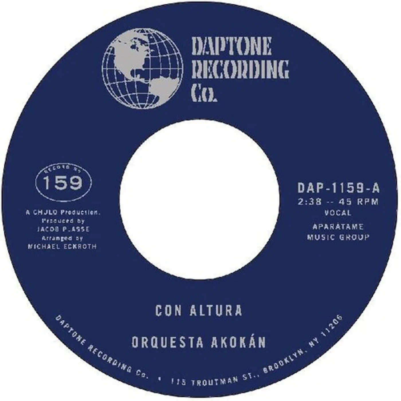 Orquesta Akokán CON ALTURA / TKN Vinyl Record