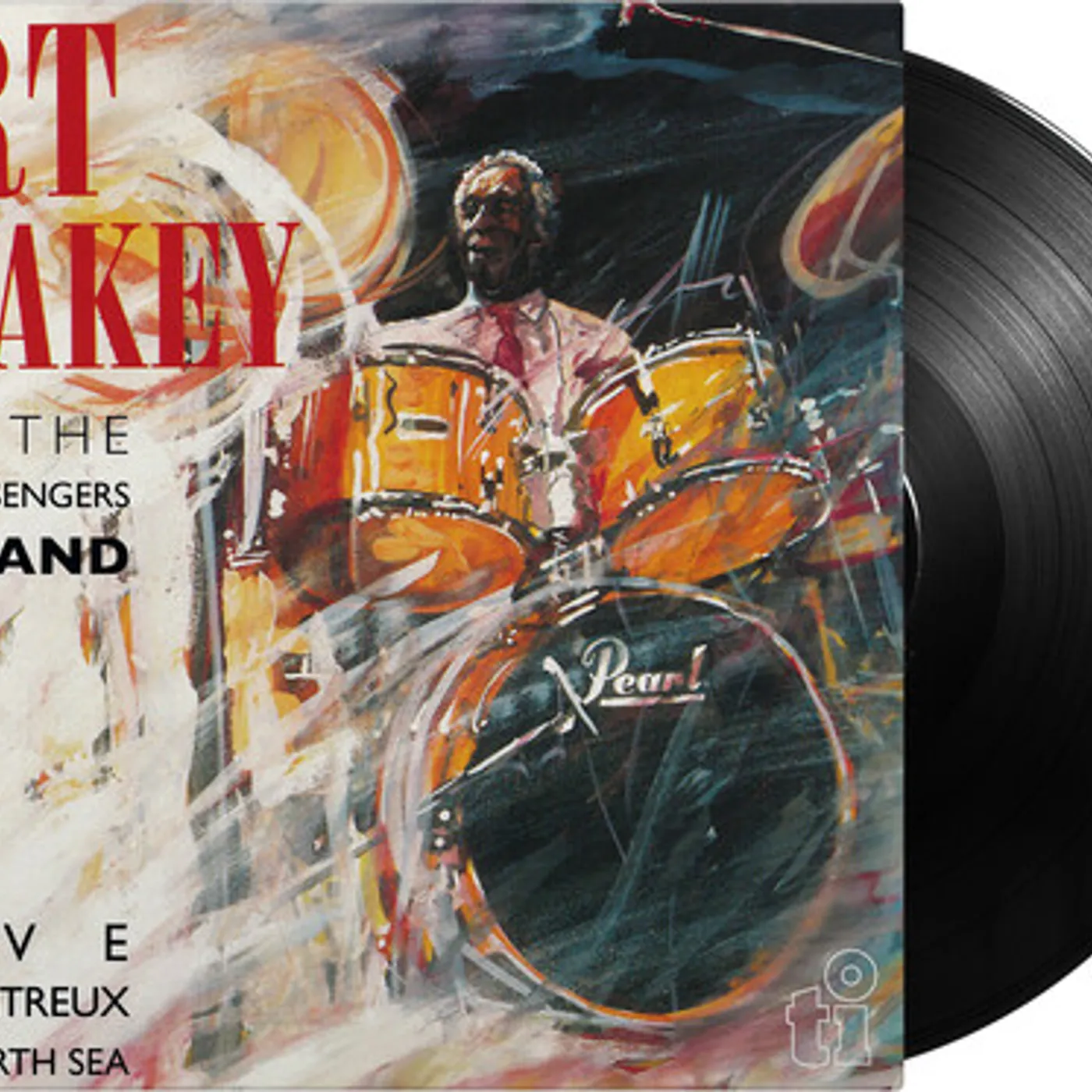 Art Blakey & The Jazz Messengers Big Band LIVE AT MONTREUX & NORTH SEA Vinyl Record