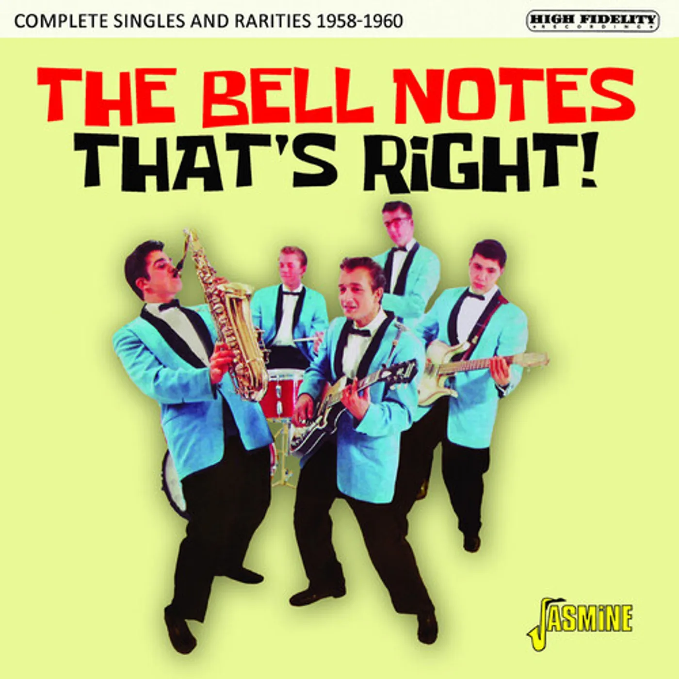 The Bell Notes THAT'S RIGHT: COMPLETE SINGLES & RARITIES 1958-60 CD
