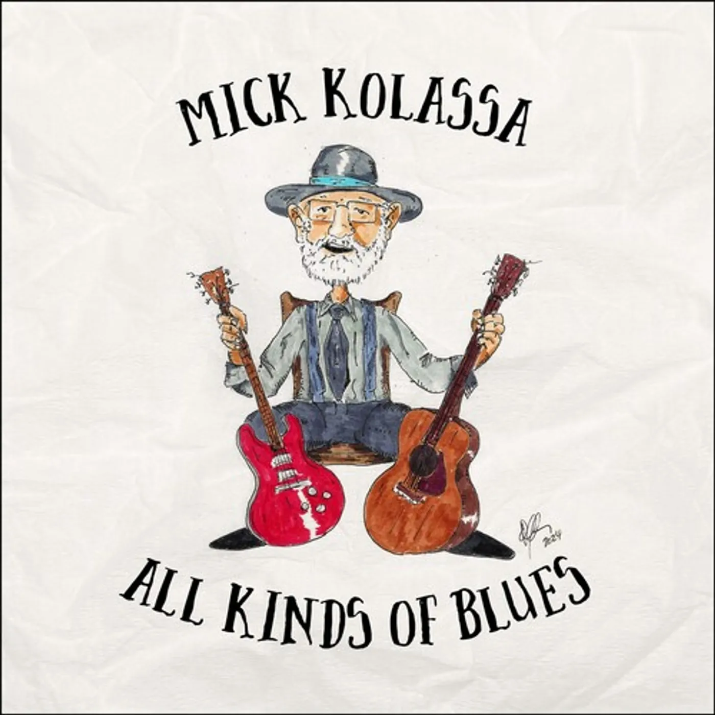 Mick Kolassa ALL KINDS OF BLUES CD
