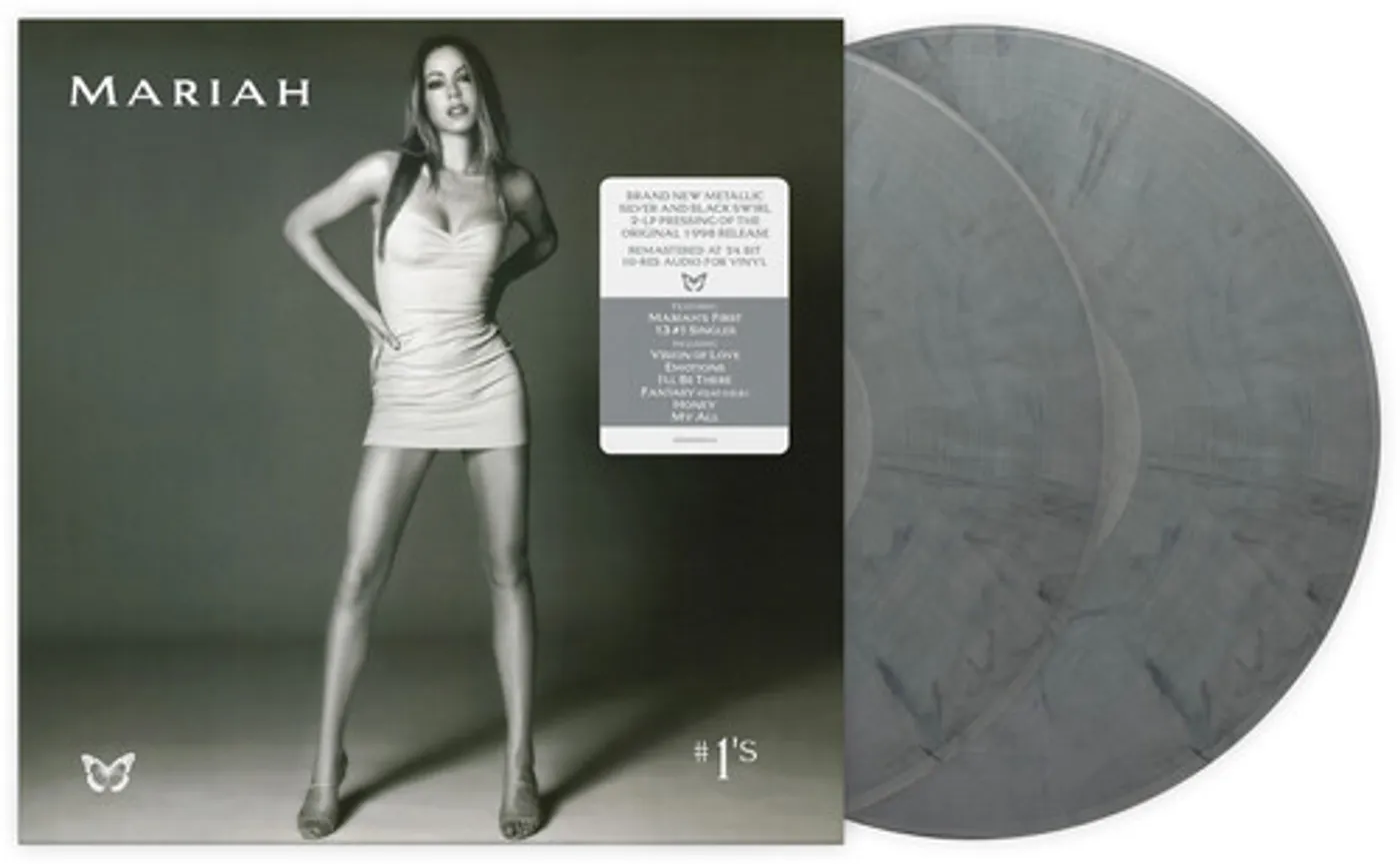 【2LP】Mariah Carey / #1's Mariah Carey #1'S (2LP/Silver and Black Swirl) Vinyl Record