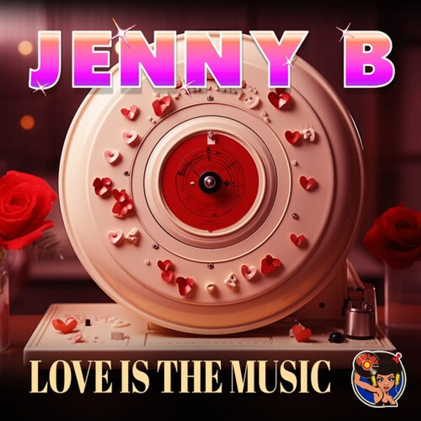 Jenny B LOVE IS THE MUSIC CD
