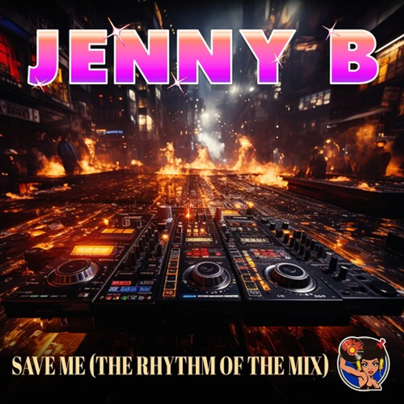 Jenny B SAVE ME (THE RHYTHM OF THE MIX) CD