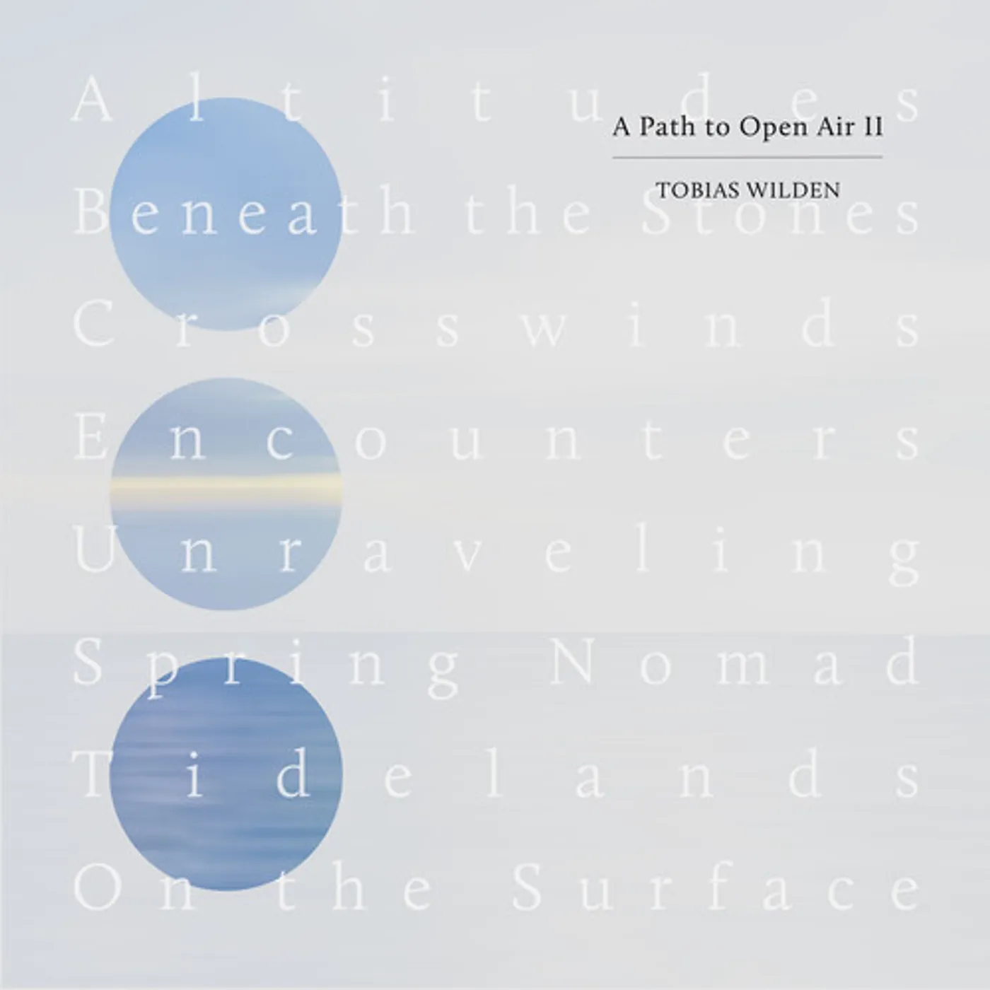Tobias Wilden PATH TO OPEN AIR II Vinyl Record