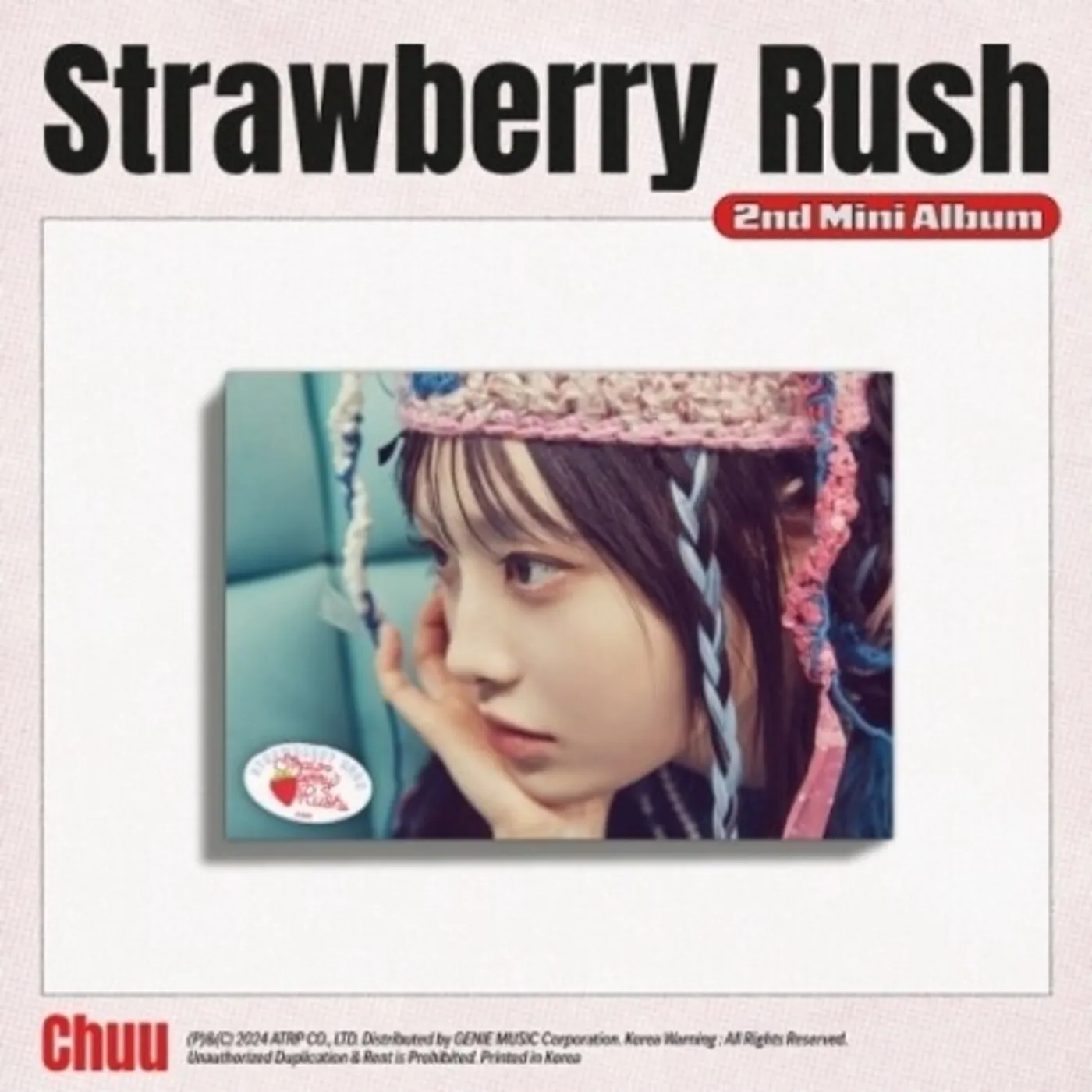 CHUU STRAWBERRY RUSH - STAYG ALBUM VERSION CD