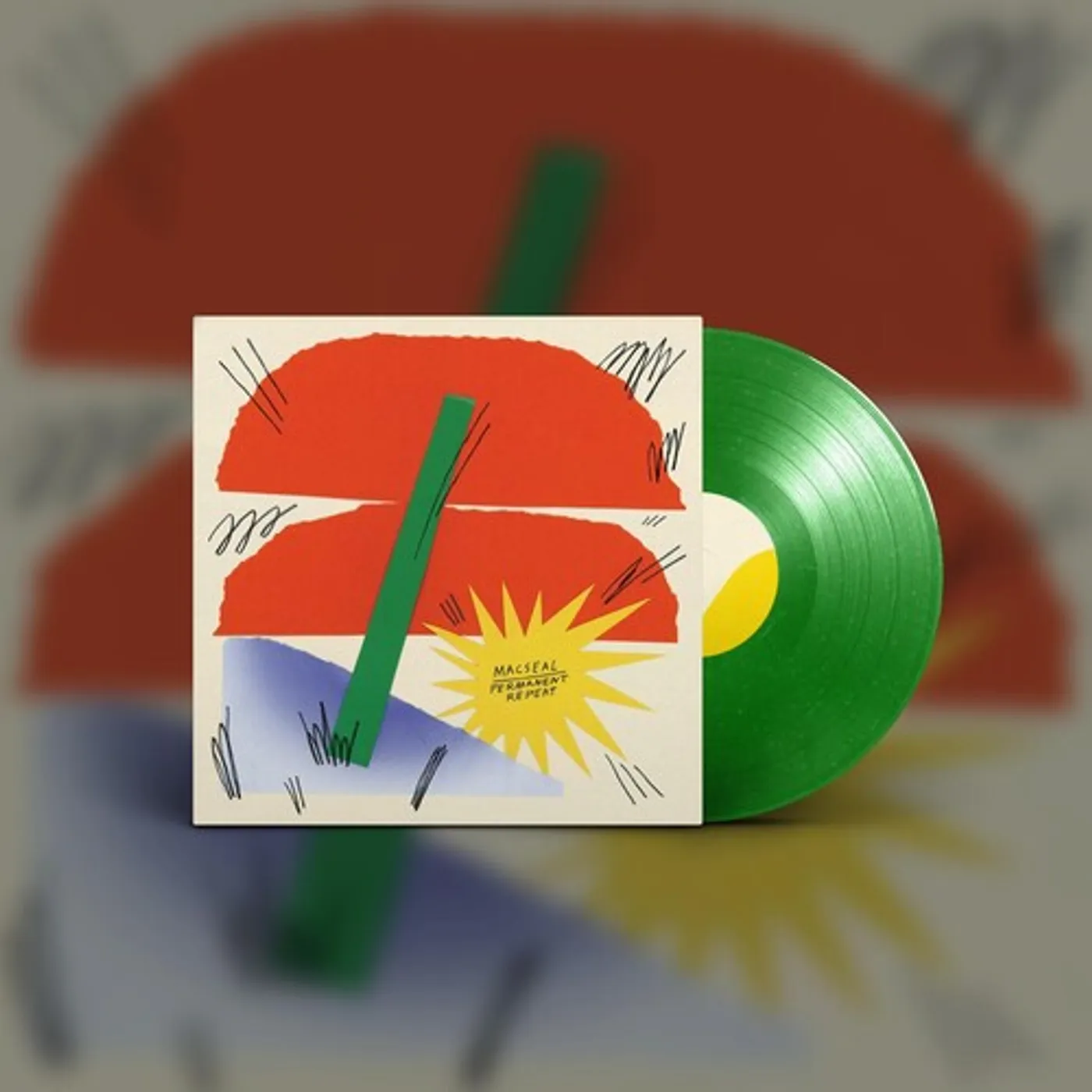 Macseal Permanent Repeat (Green) Vinyl Record