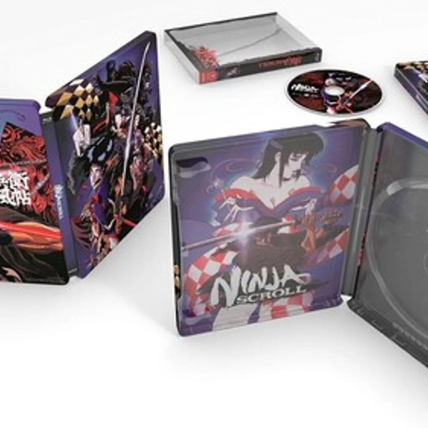 NINJA SCROLL (LIMITED EDITION) (STEELBOOK) Blu-ray