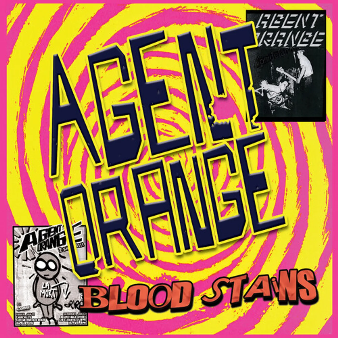 Agent Orange BLOODSTAINS Vinyl Record