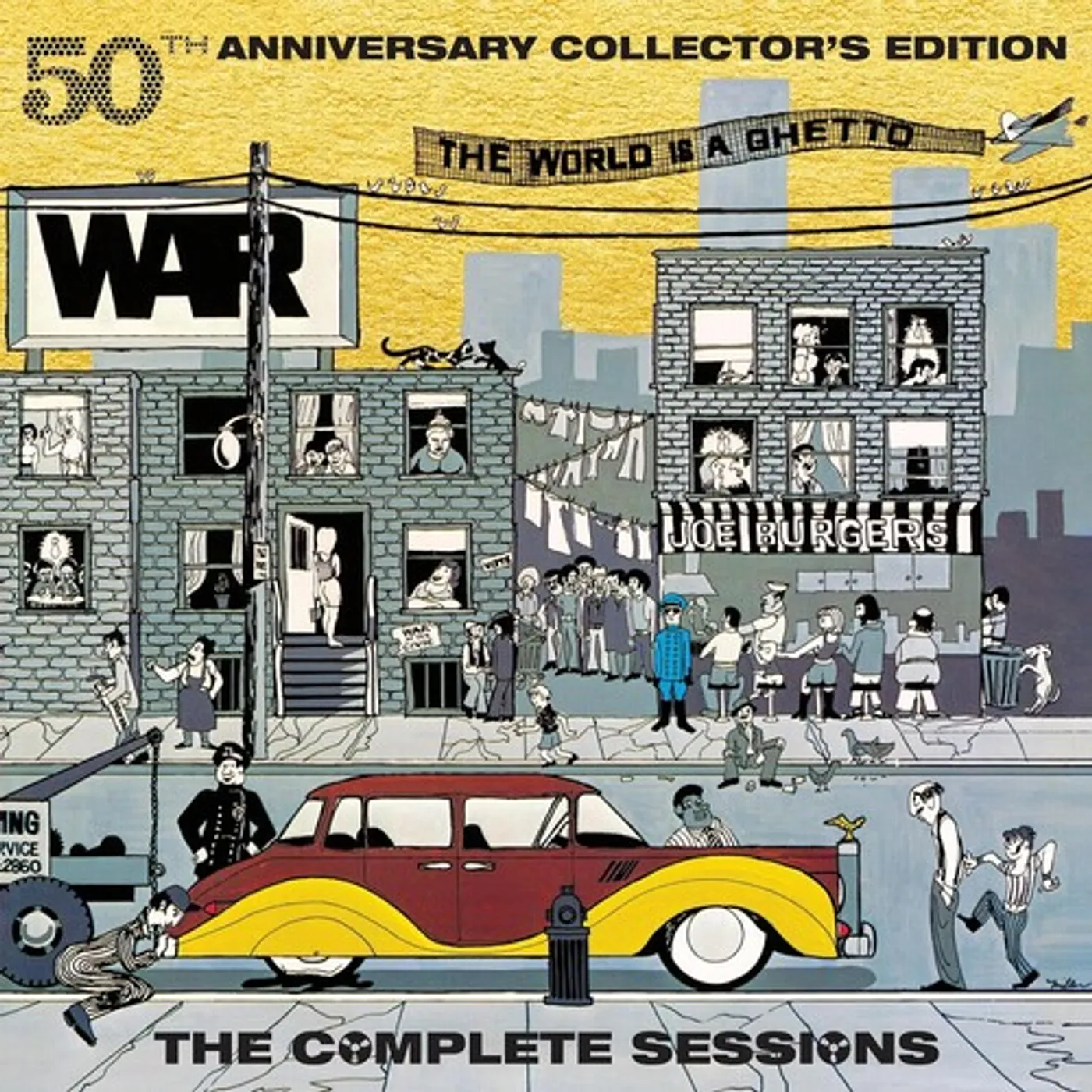 War WORLD IS A GHETTO (50TH ANNIVERSARY COLLECTORS ED) CD