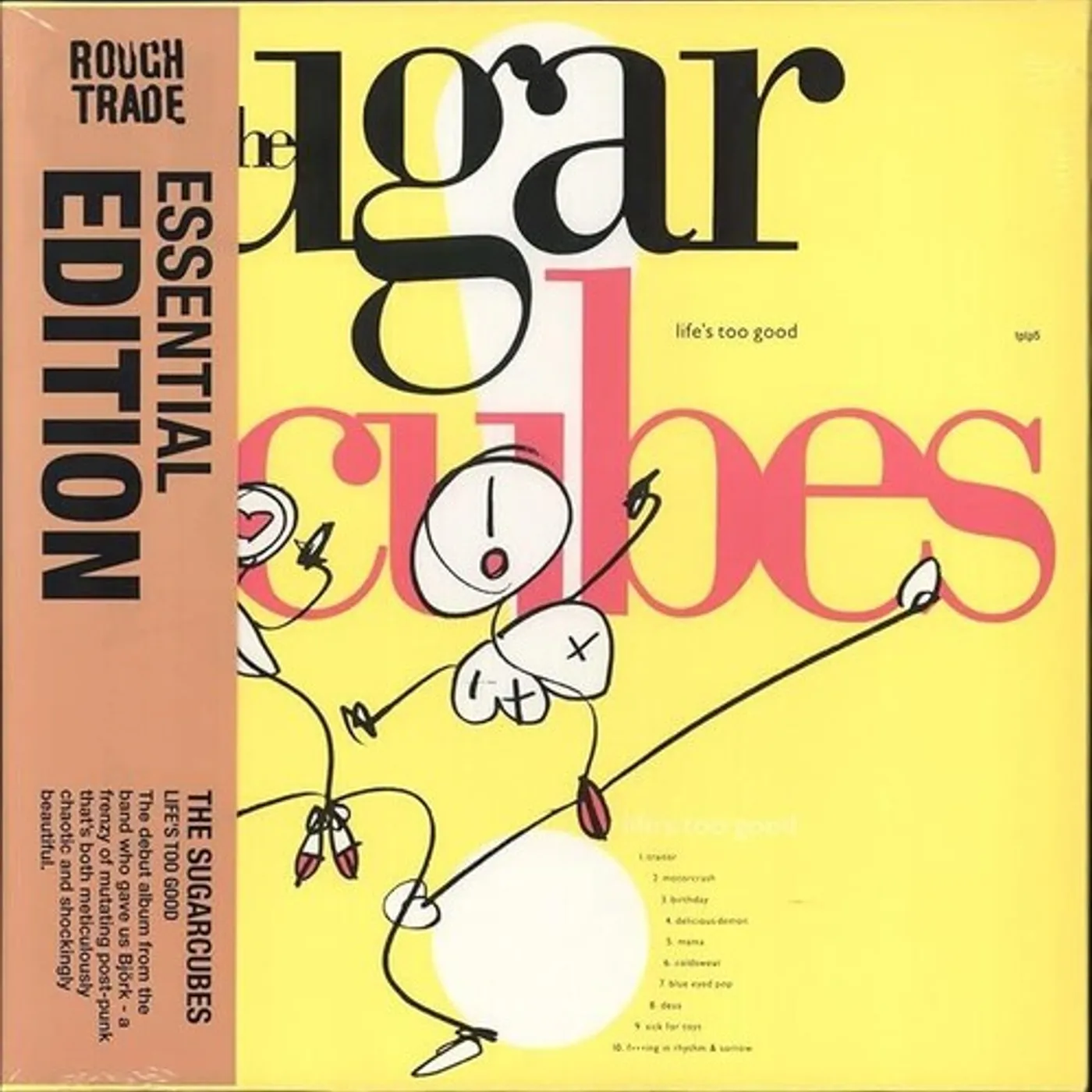 Sugarcubes LIFE'S TOO GOOD Vinyl Record