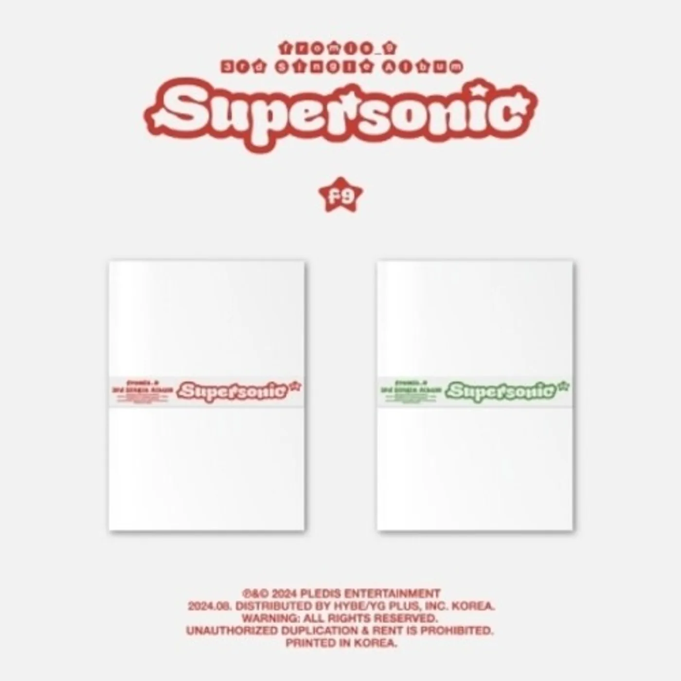 Fromis 9 SUPERSONIC CD