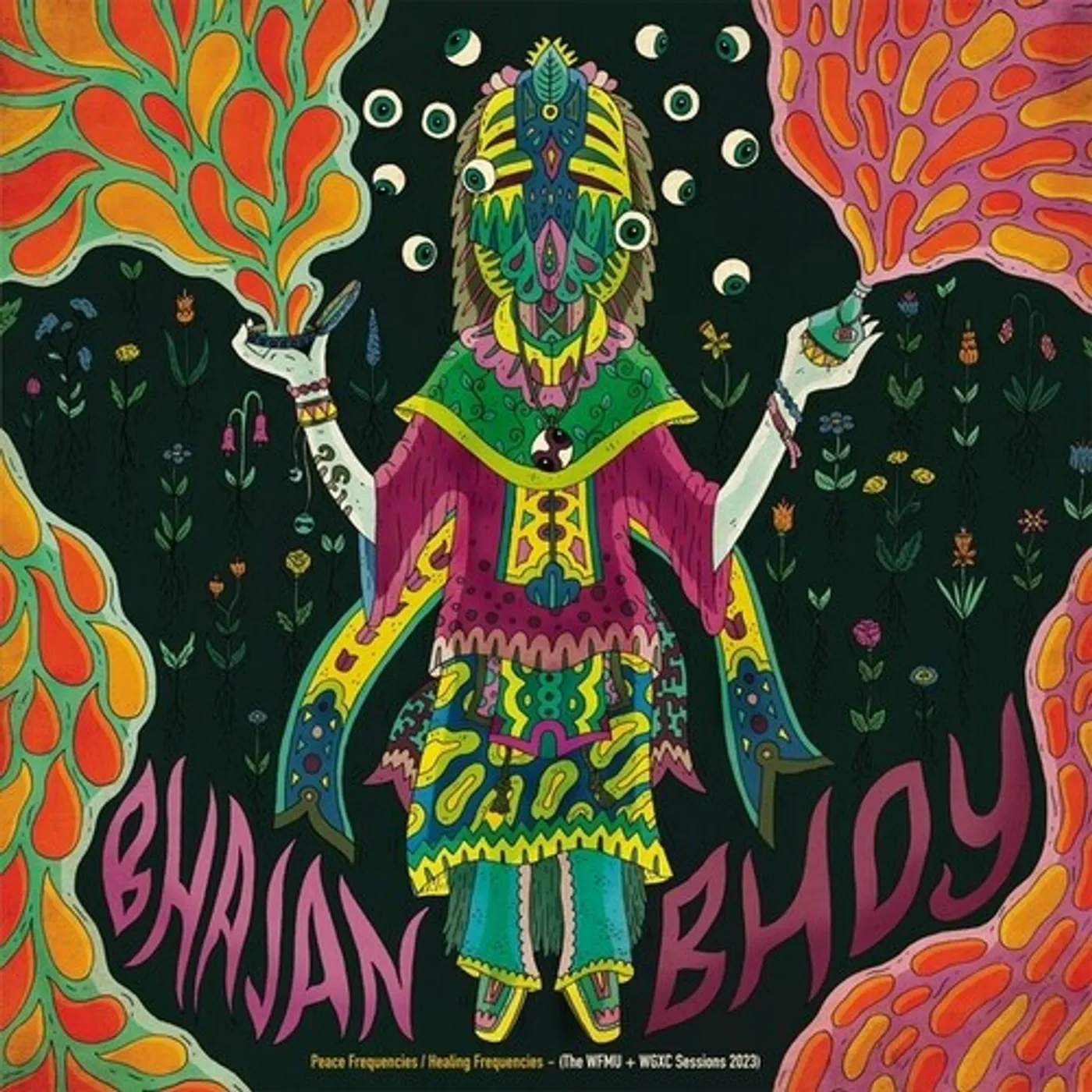 Bhajan Bhoy PEACE FREQUENCIES / HEALING FREQUENCIES Vinyl Record