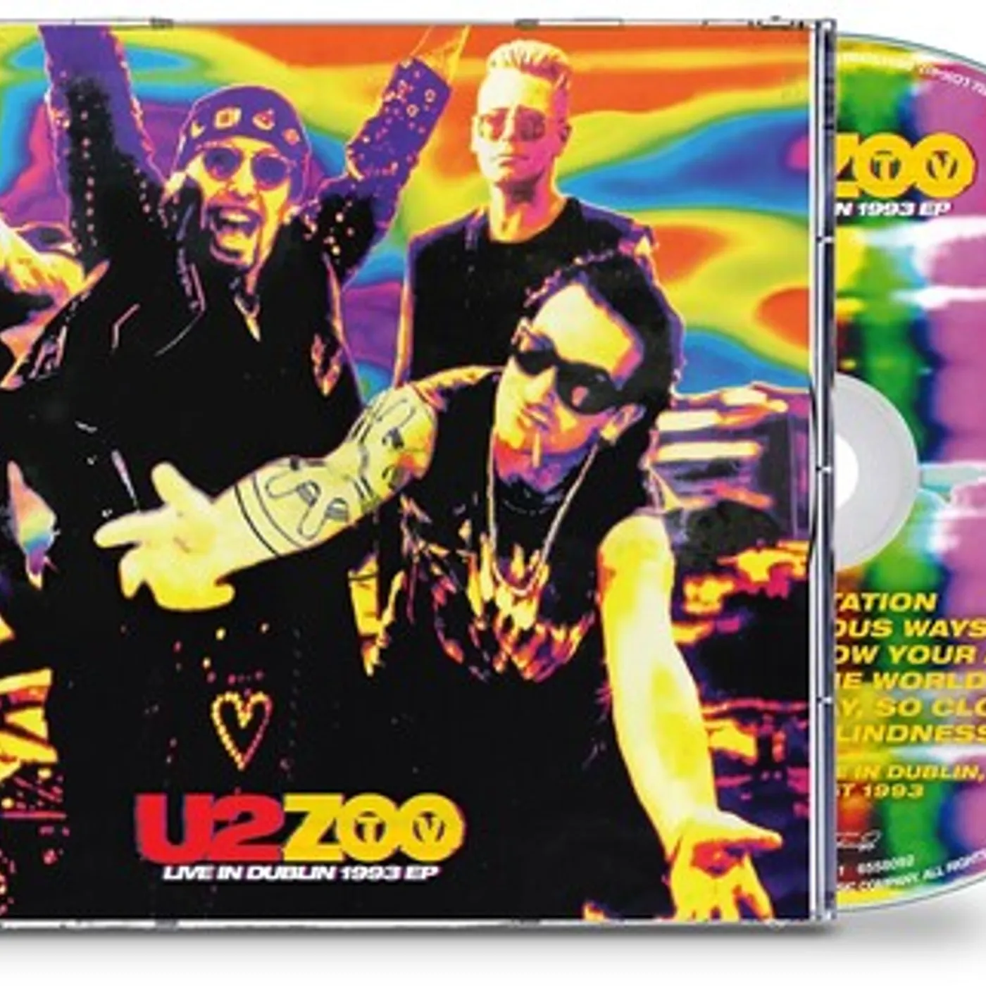 U2 ZOO TV: LIVE IN DUBLIN 1993 CD