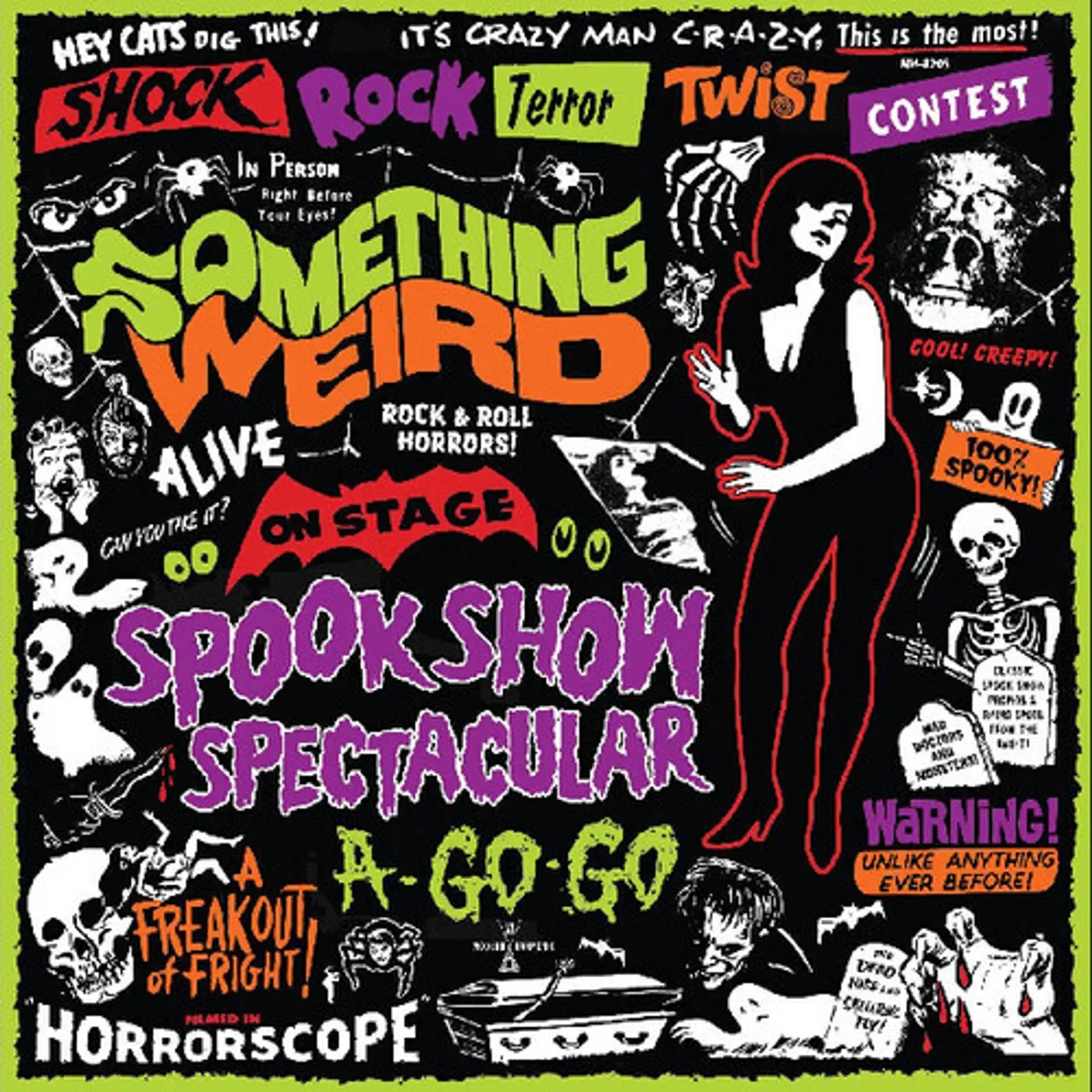 Something Weird SPOOK SHOW SPECTACULAR A-GO-GO Vinyl Record