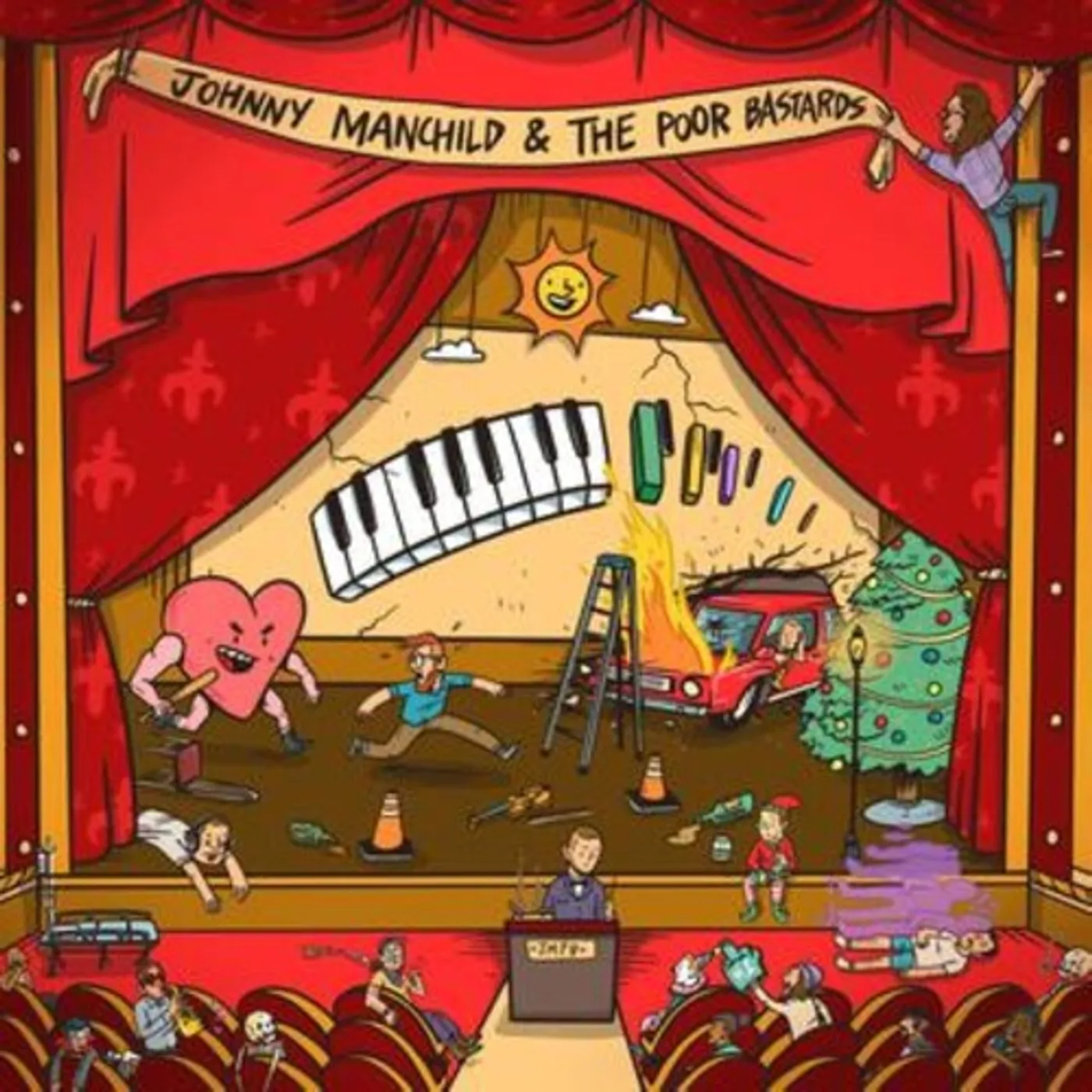 Johnny Manchild and the Poor Bastards ONE BIG BEAUTIFUL SOUND CD