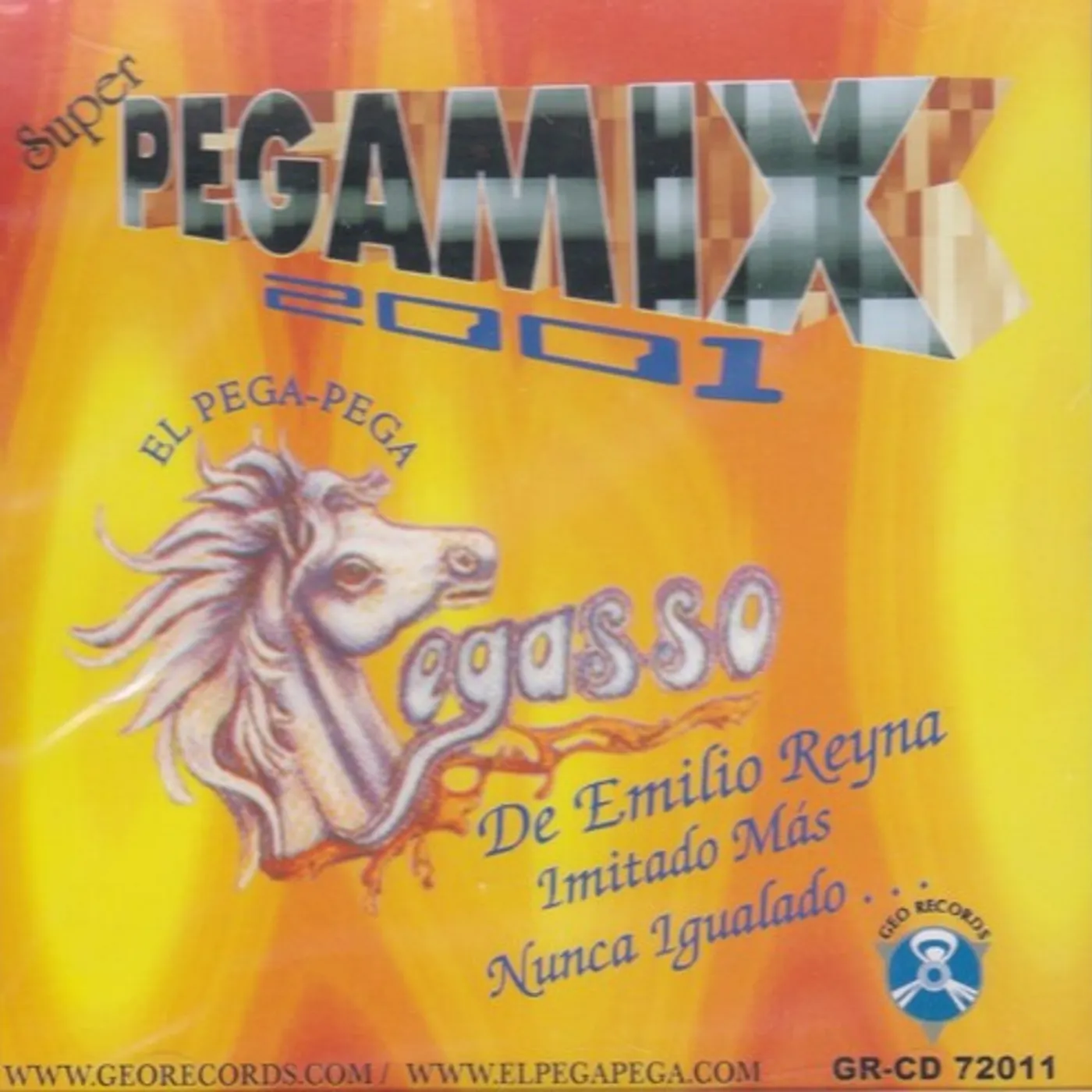 Pegasso De Emilio Reyna SUPER PEGAMIX 2001 CD