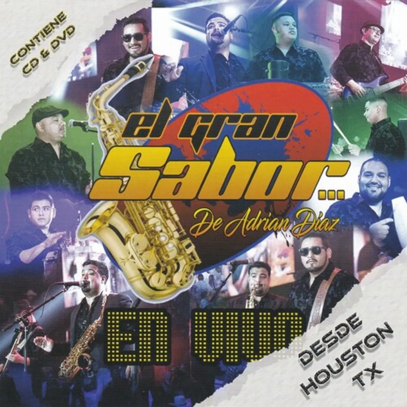 El Gran Sabor De Adrian Diaz EN VIVO DESDE HOUSTON CD