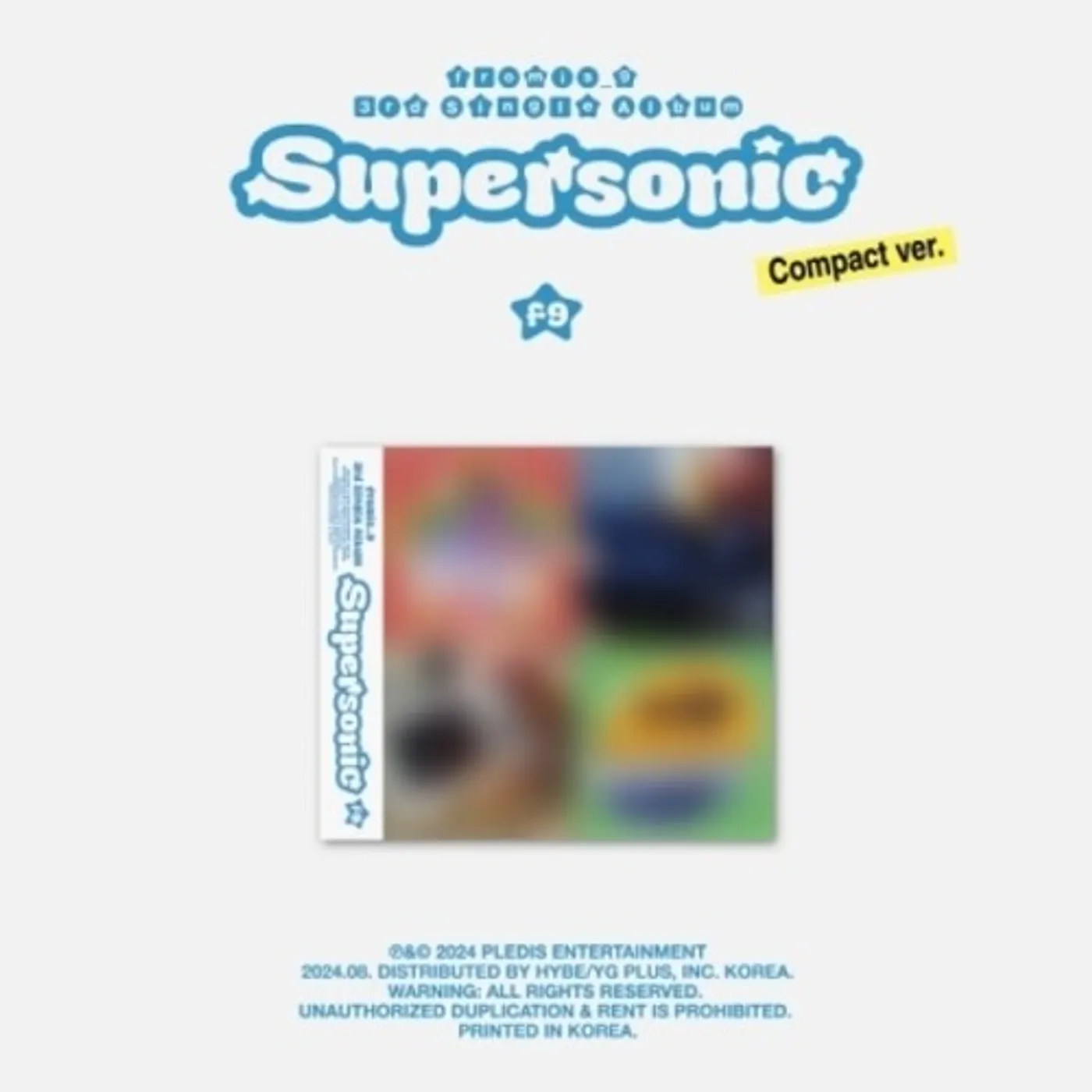 fromis_9 SUPERSONIC CD