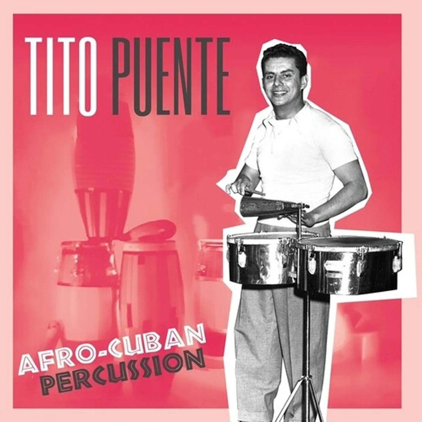 Tito Puente AFRO-CUBAN PERCUSSION Vinyl Record
