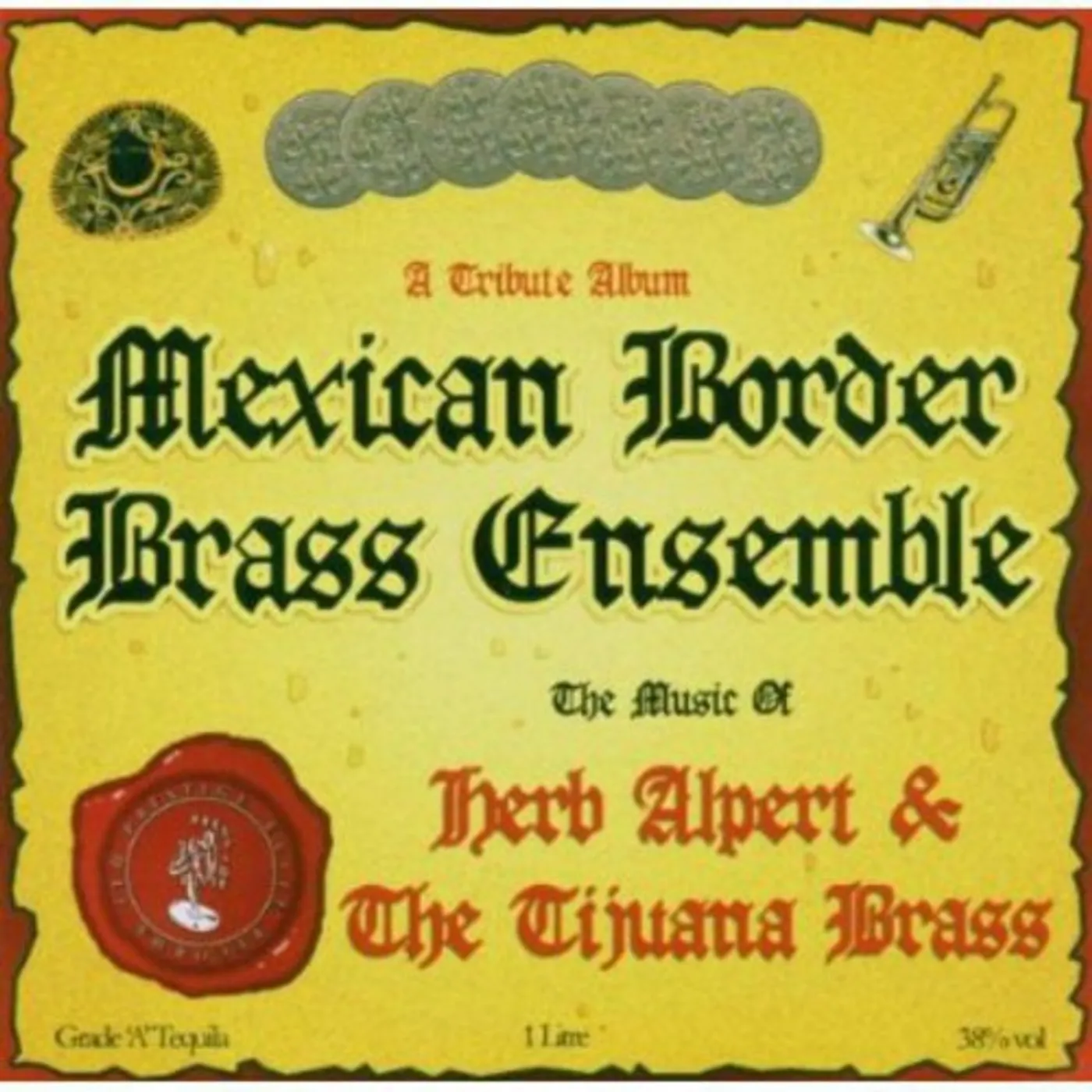 Mexican Border Brass Ensemble MUSIC OF HERB ALPERT & TIJUANA BRASS CD
