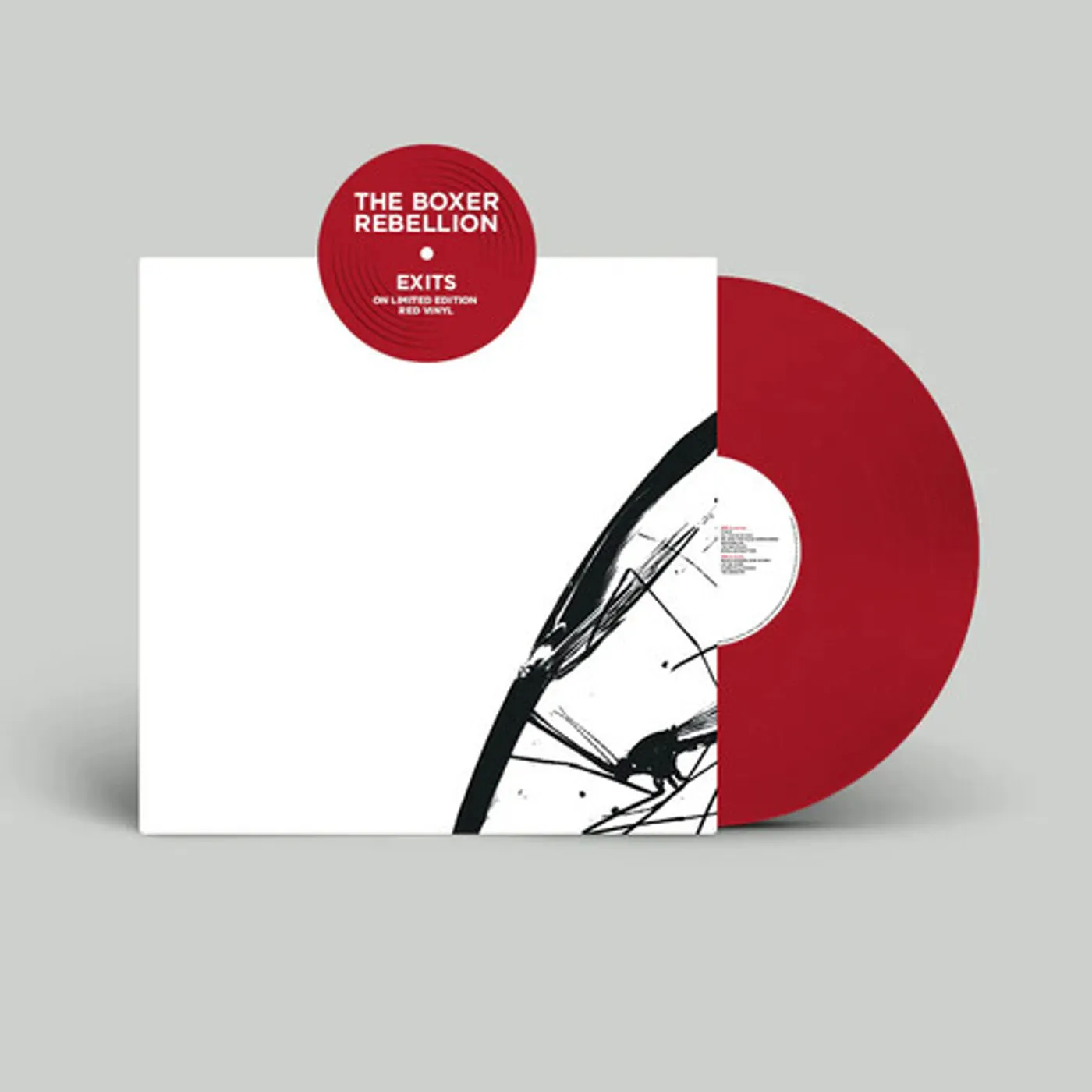 Boxer Rebellion EXITS - RED Vinyl Record