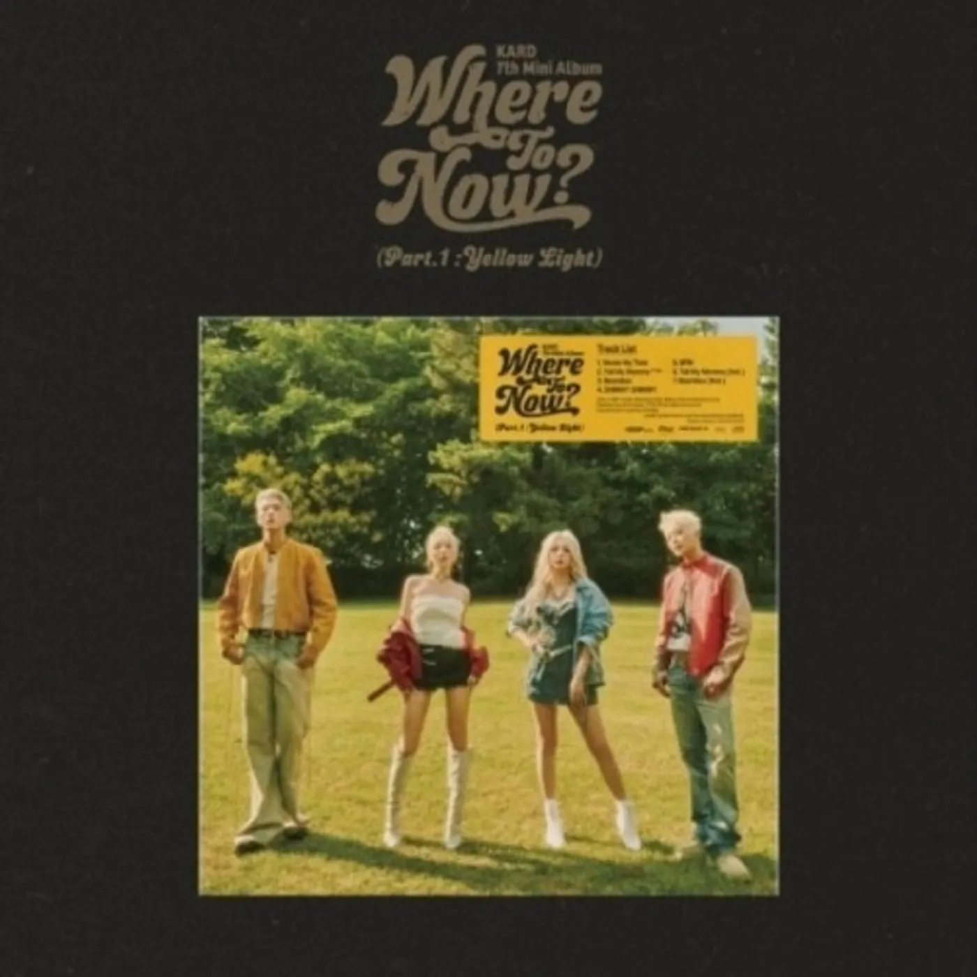 KARD WHERE TO NOW - PART.1: YELLOW LIGHT CD