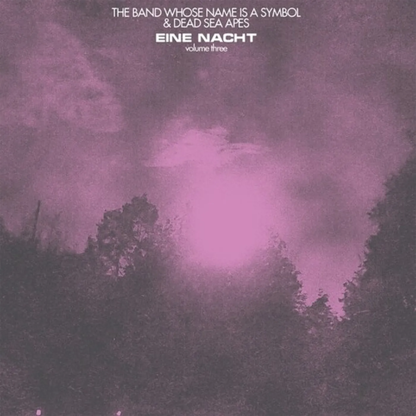 Dead Sea Apes / Band Whose Name Is A Symbol EINE NACT 3 Vinyl Record