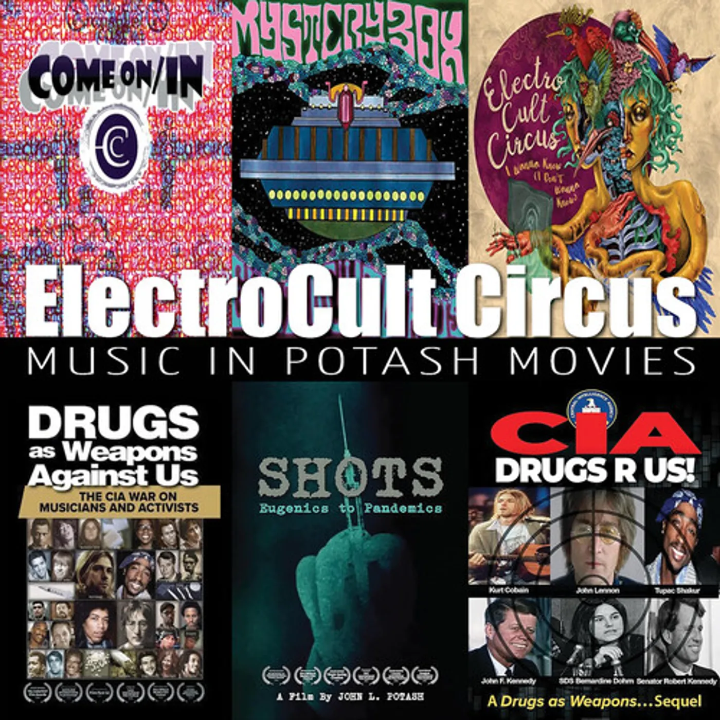 ElectroCult Circus MUSIC IN POTASH MOVIES CD