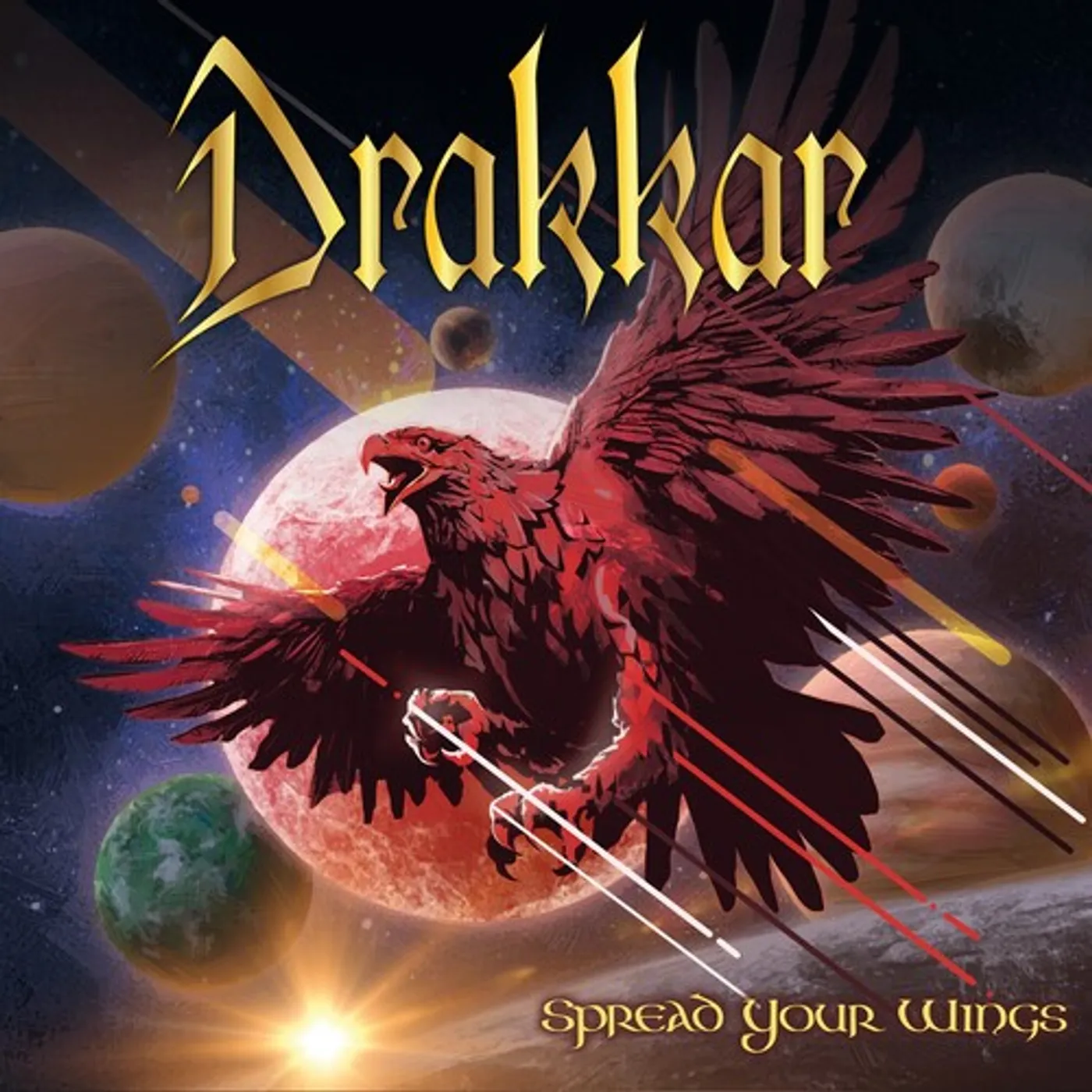 Drakkar SPREAD YOUR WINGS CD