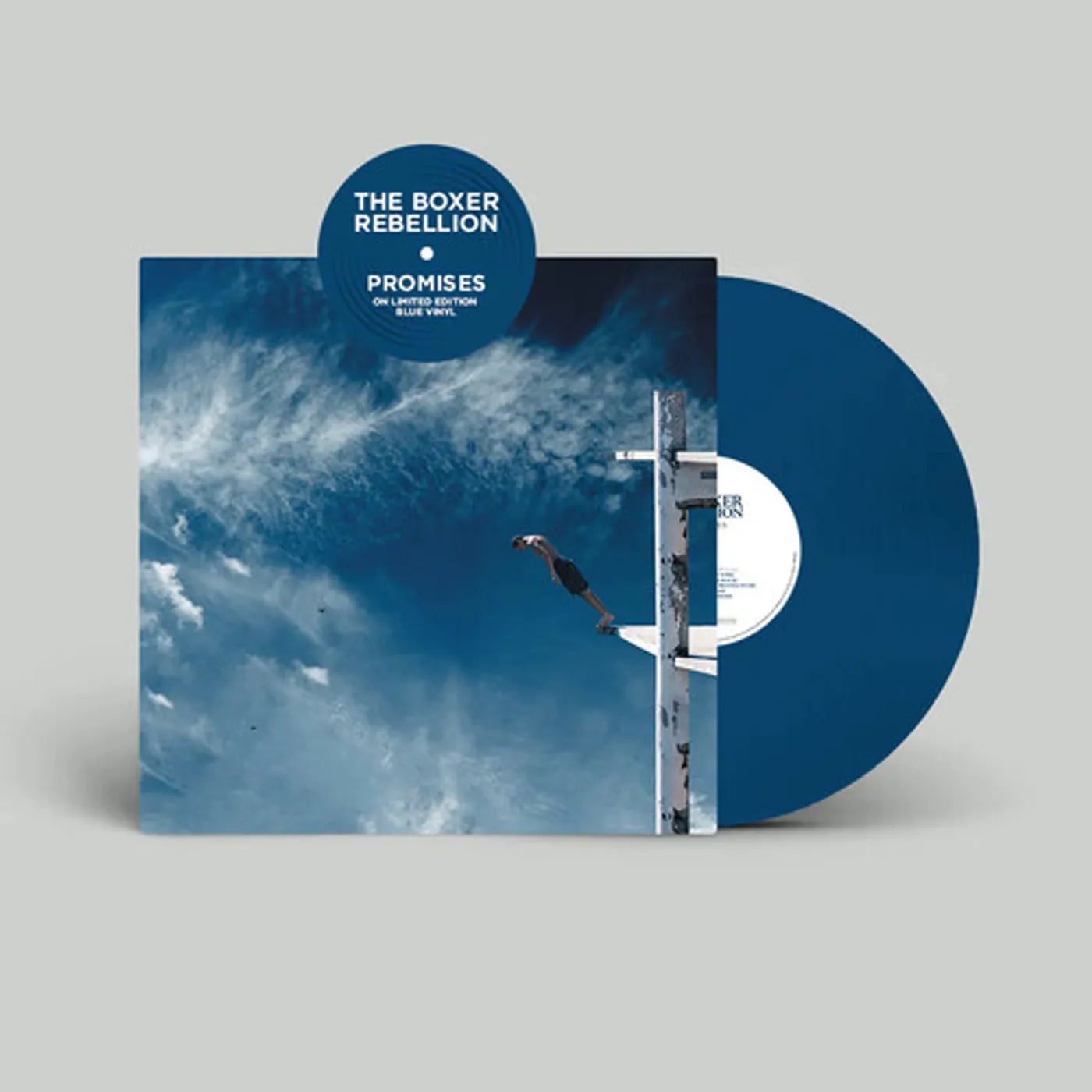 Boxer Rebellion PROMISES - BLUE Vinyl Record