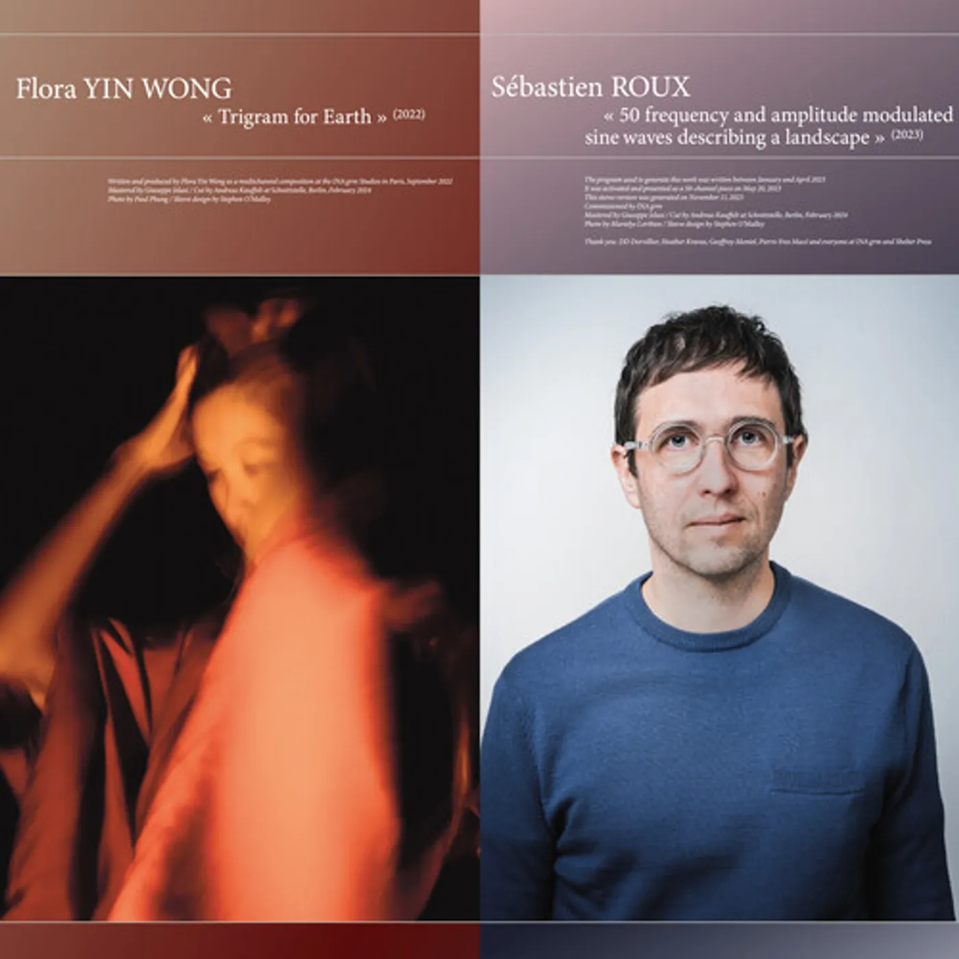 Flora Yin Wong / Sebastien Roux 50 FREQUENCY & AMPLITUDE MODULATED SINE WAVES Vinyl Record