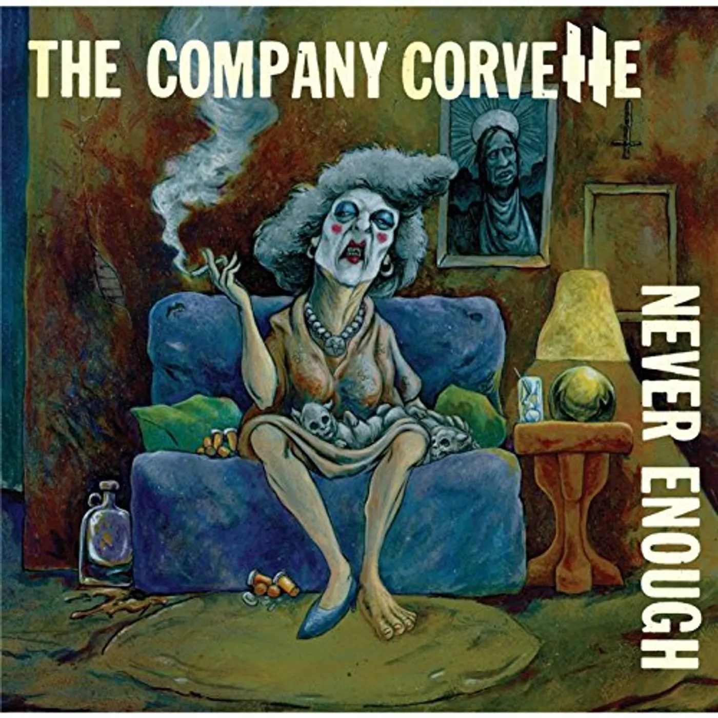 The Company Corvette NEVER ENOUGH Vinyl Record