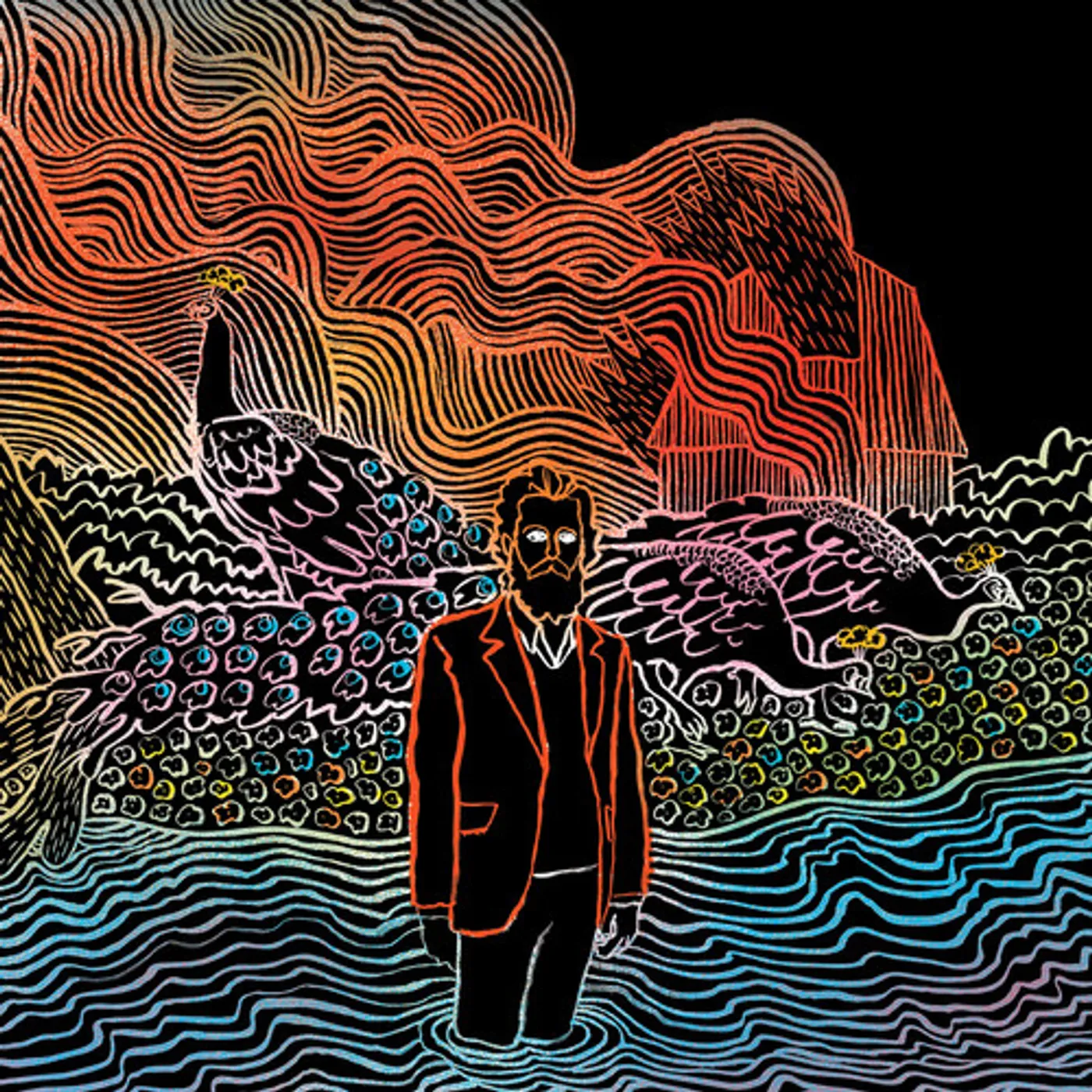 Iron & Wine Kiss Each Other Clean Vinyl Record