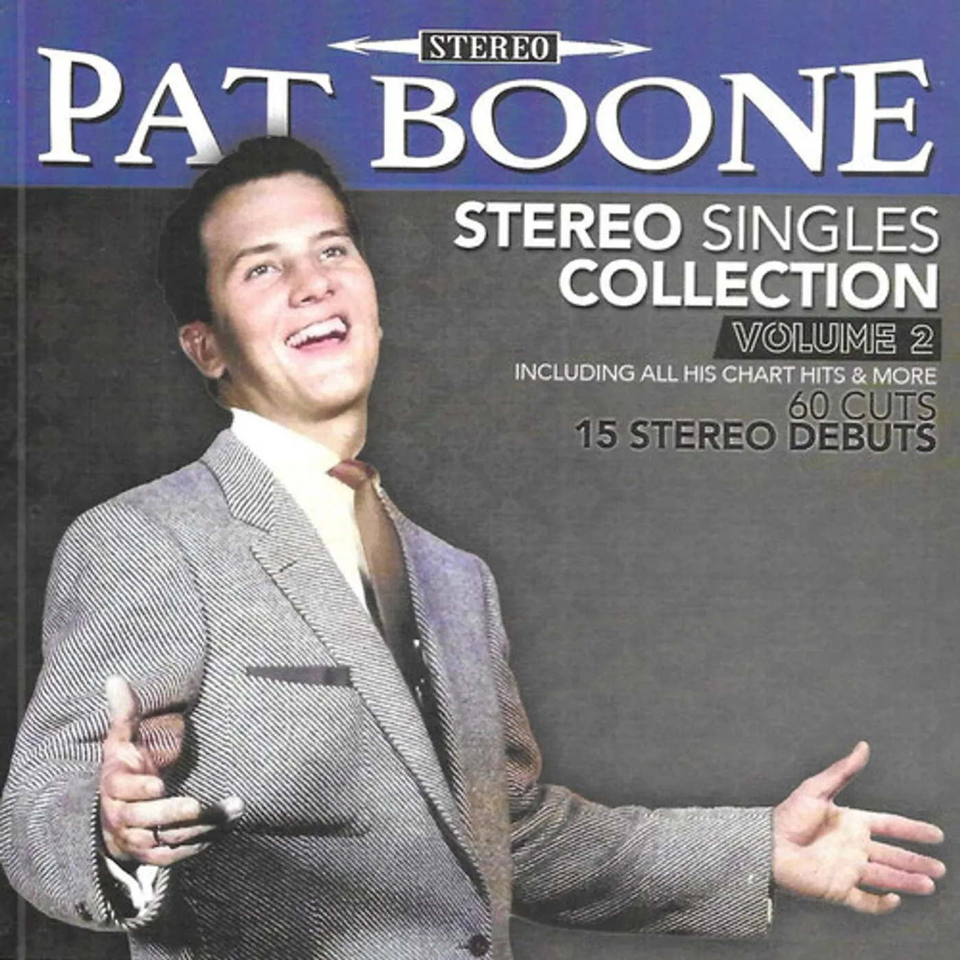 Pat Boone STEREO SINGLES COLLECTION 2 CD