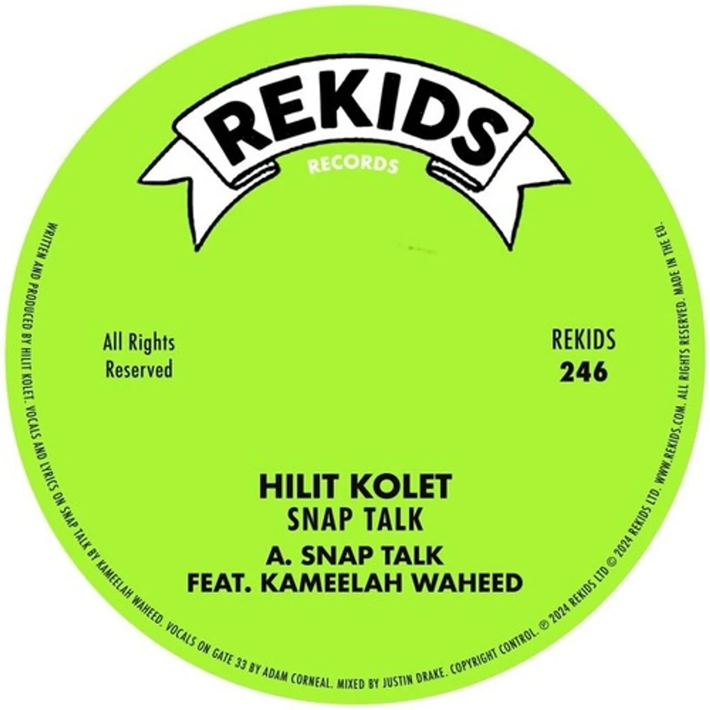 Hilit Kolet Snap Talk Vinyl Record