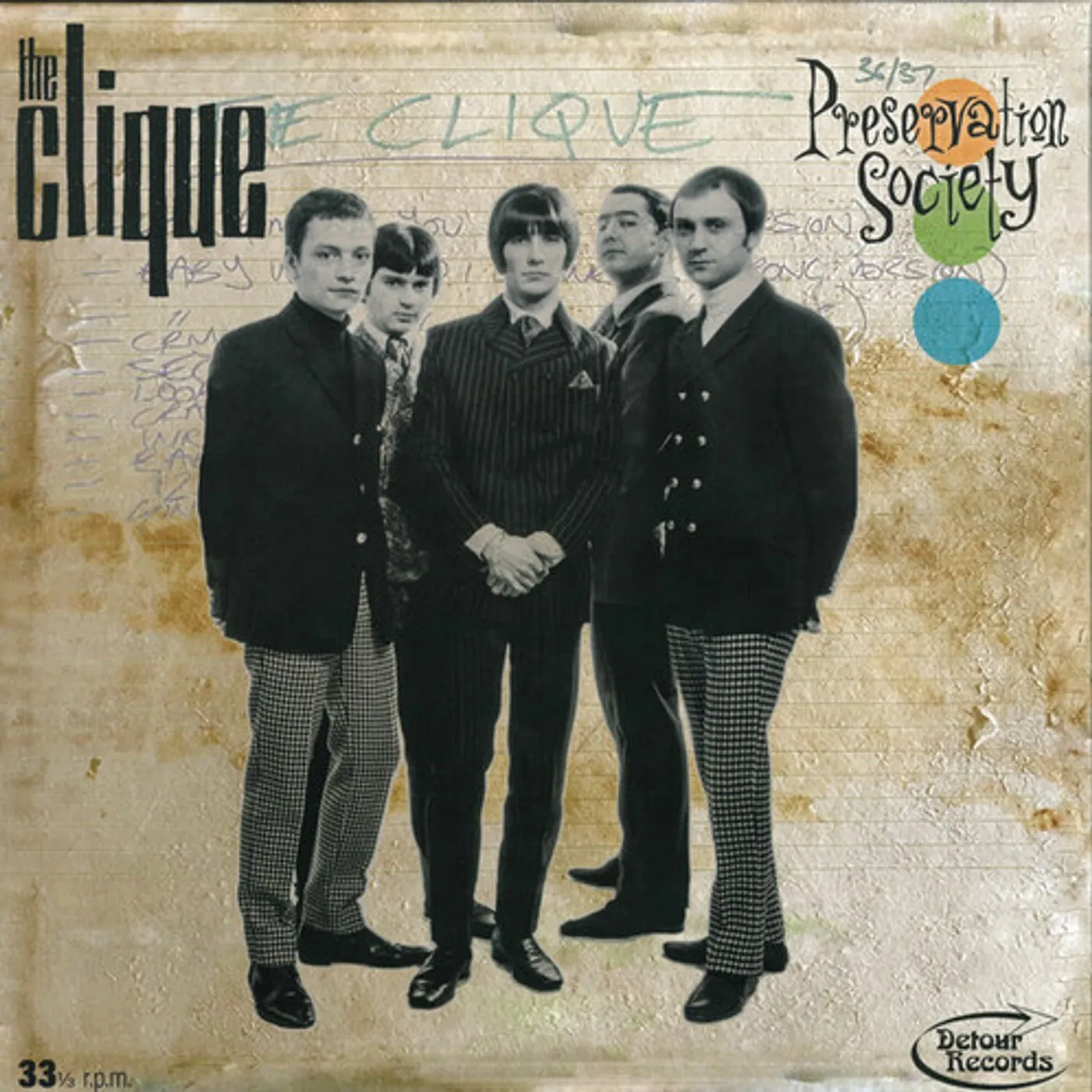 Clique PRESERVATION SOCIETY Vinyl Record