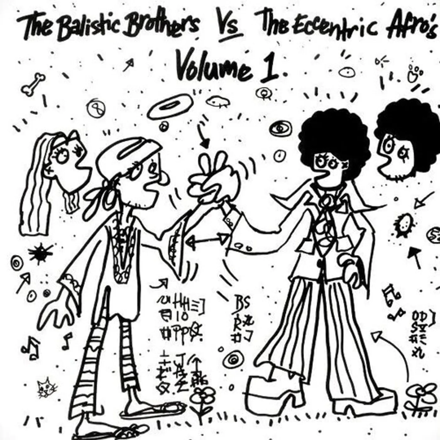 The Ballistic Brothers Vs. Eccentric Afros - Vol. 1 Vinyl Record