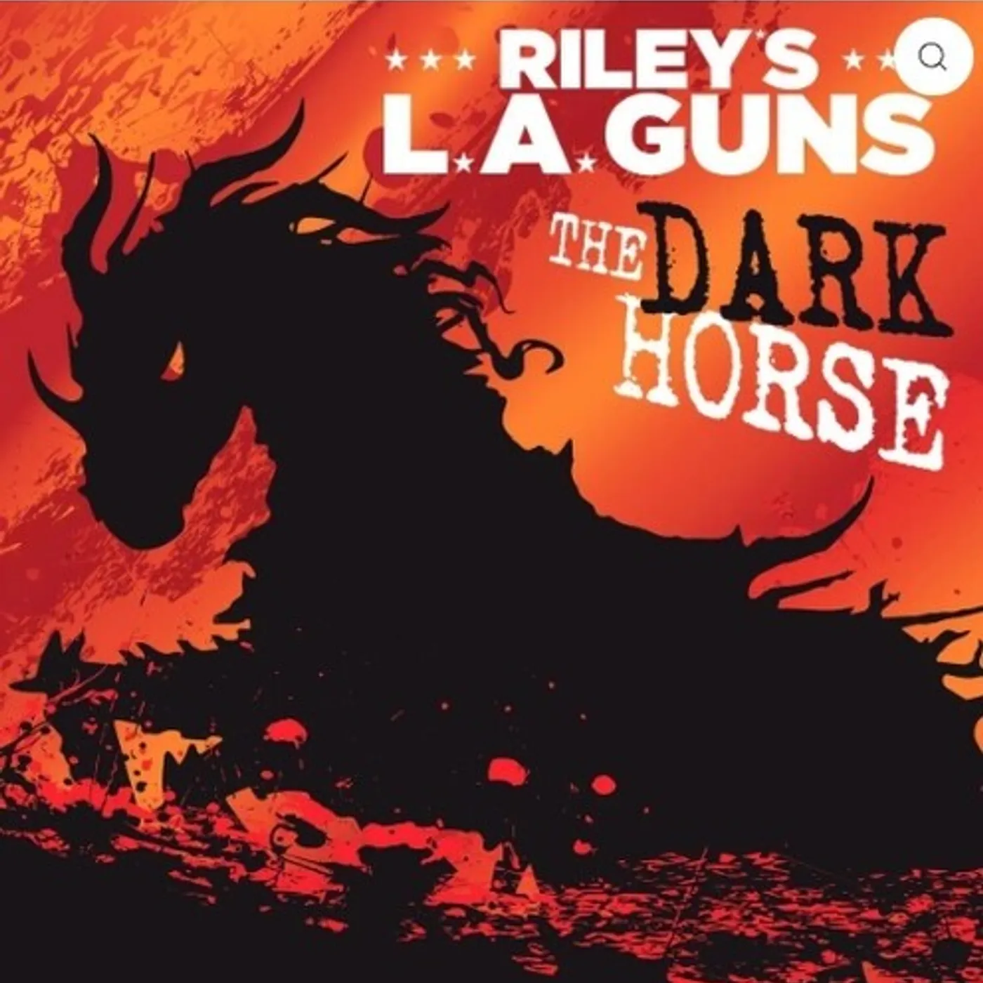 L.A. Guns Dark Horse / The Ballad Of Jayne (Red/Limited Edition) Vinyl Record