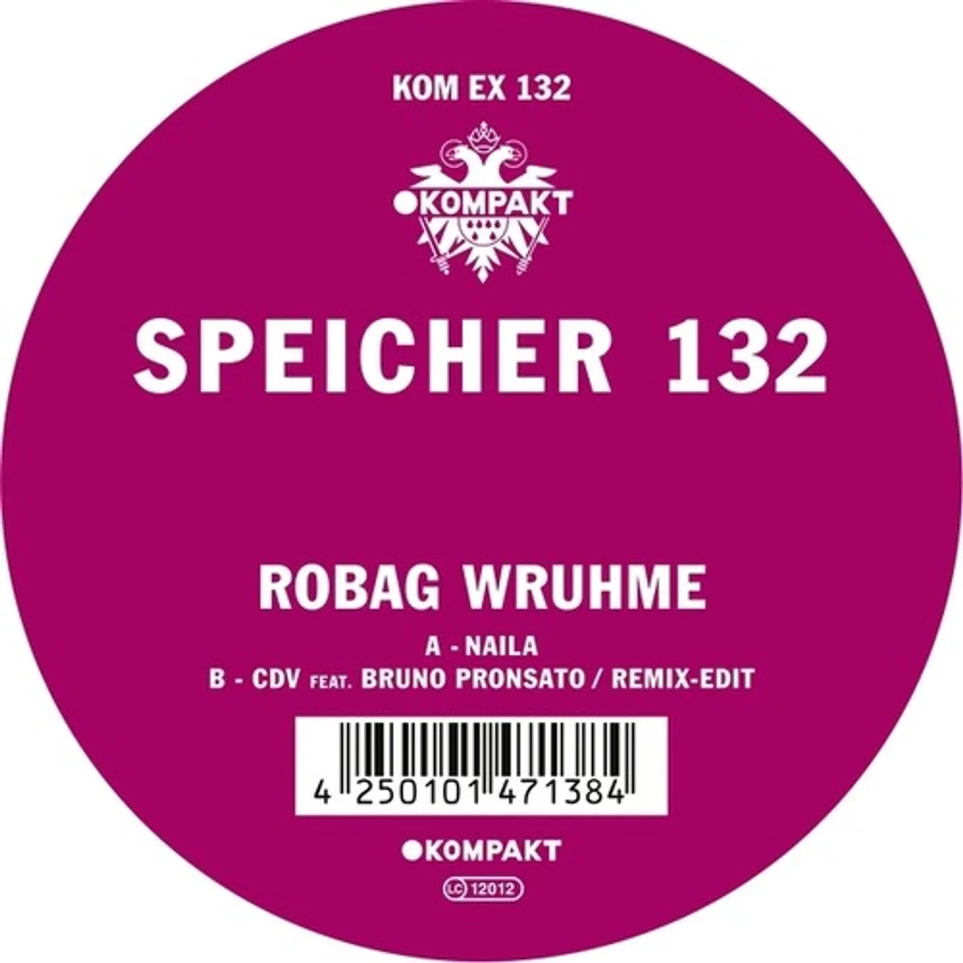 Robag Wruhme SPEICHER 132 Vinyl Record