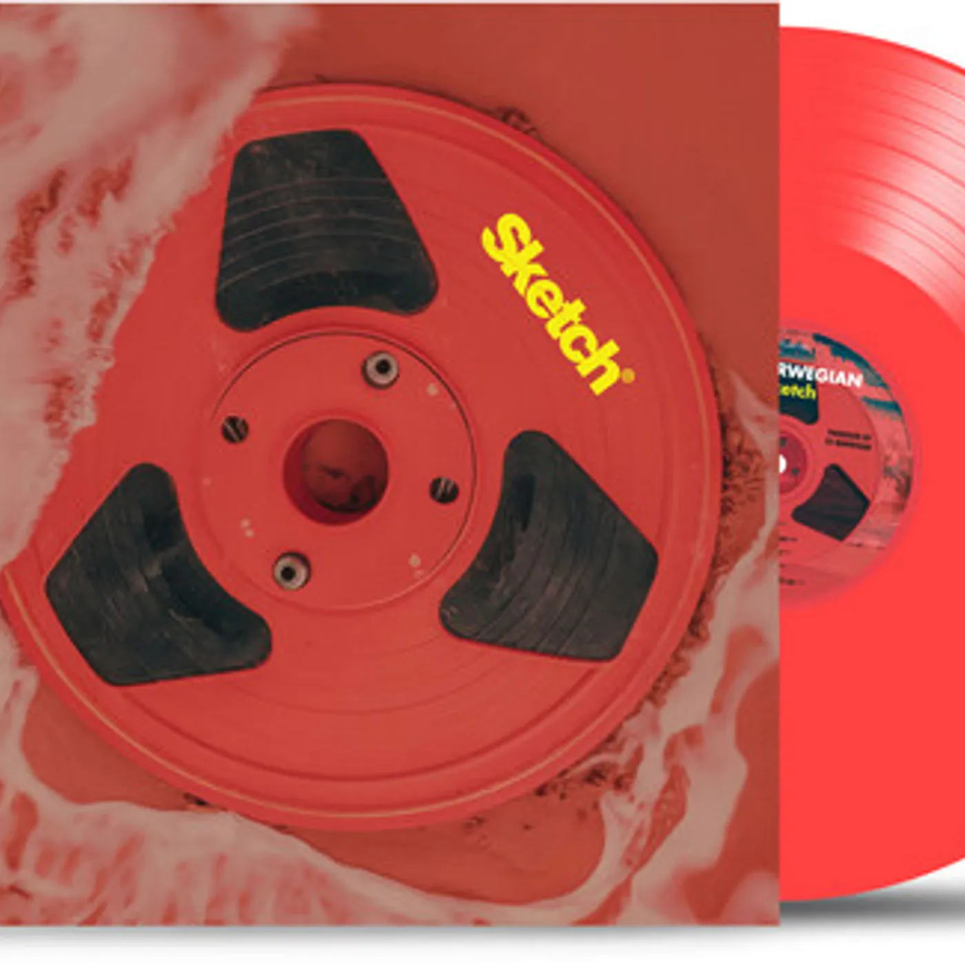 Ex Norwegian SKETCH - RED Vinyl Record