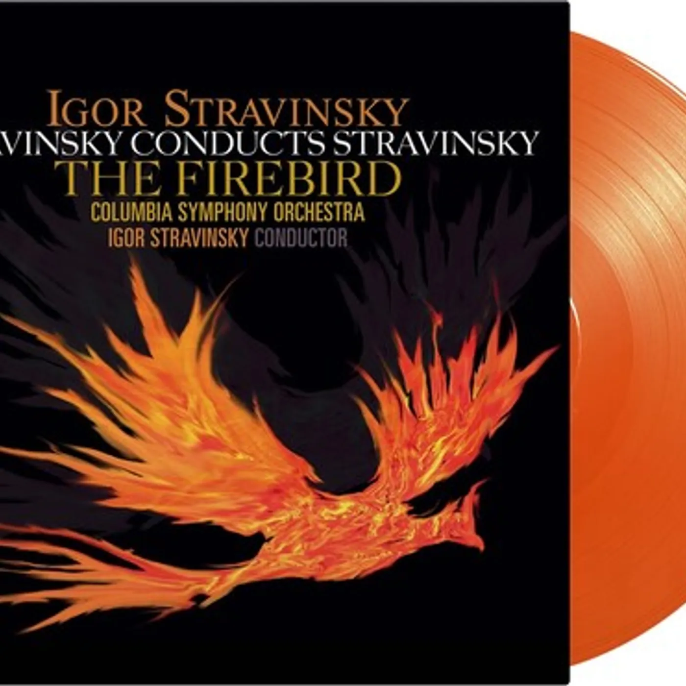 Igor Stravinsky / Columbia Symphony STRAVINSKY: THE FIREBIRD - ORANGE VINYL Vinyl Record