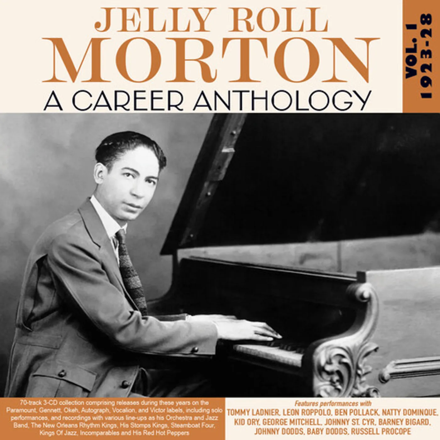 Jelly Roll Morton CAREER ANTHOLOGY VOL. 1 1923-28 CD