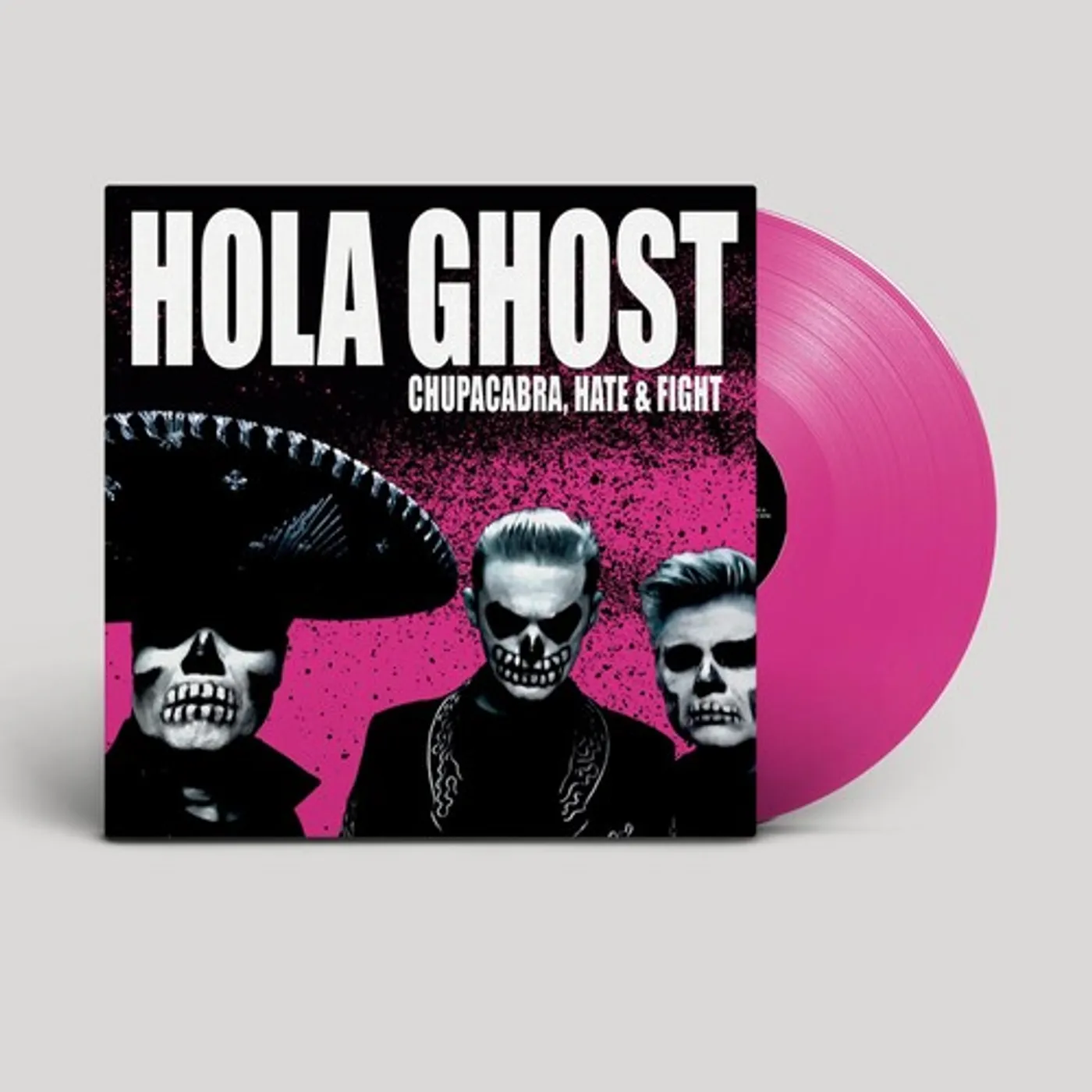Hola Ghost CHUPACABRA HATE & FIGHT Vinyl Record